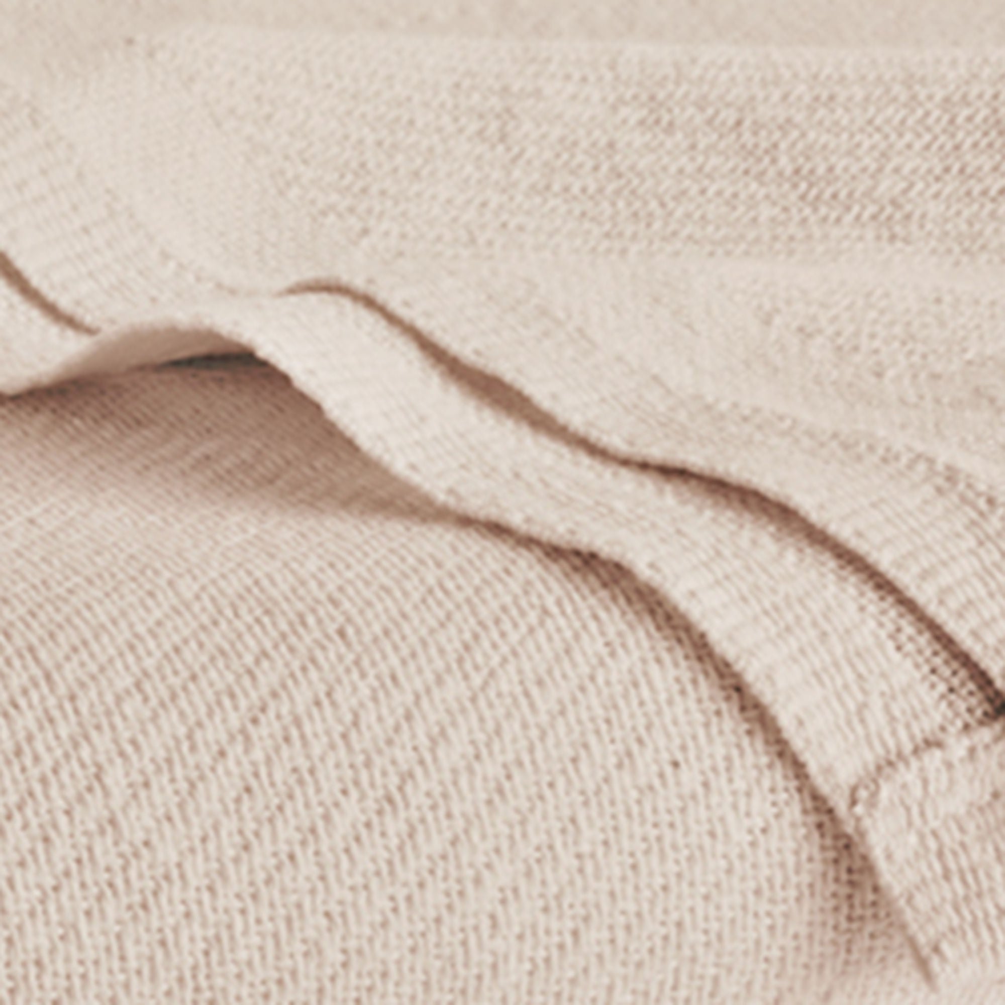 Standard Textile - 78440363 Blanket Snagless 74 X 108 Inch Cotton / Polyester 4 lbs. Cream