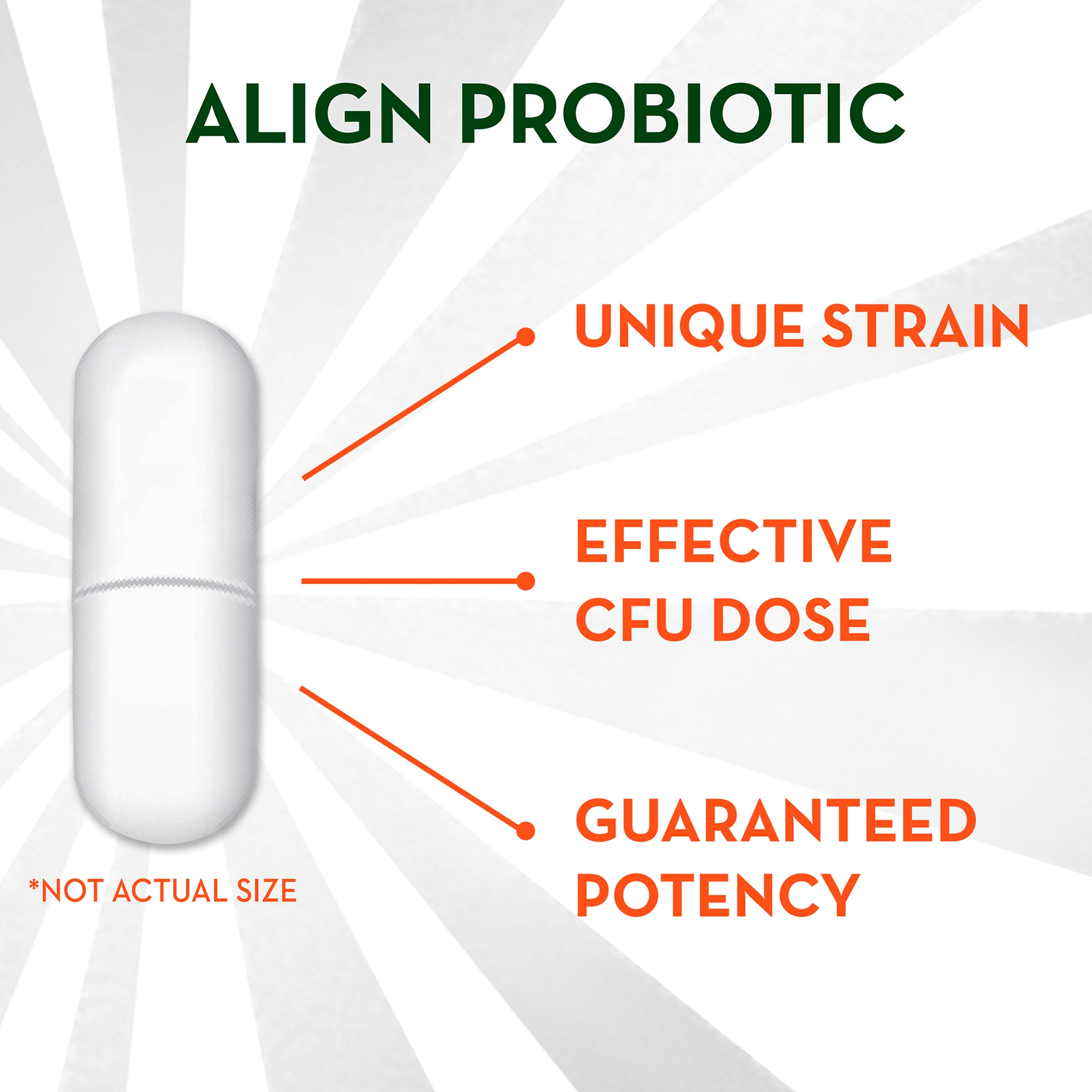 Procter & Gamble 37000029417 - Align® Probiotic Capsules - 1/Bottle
