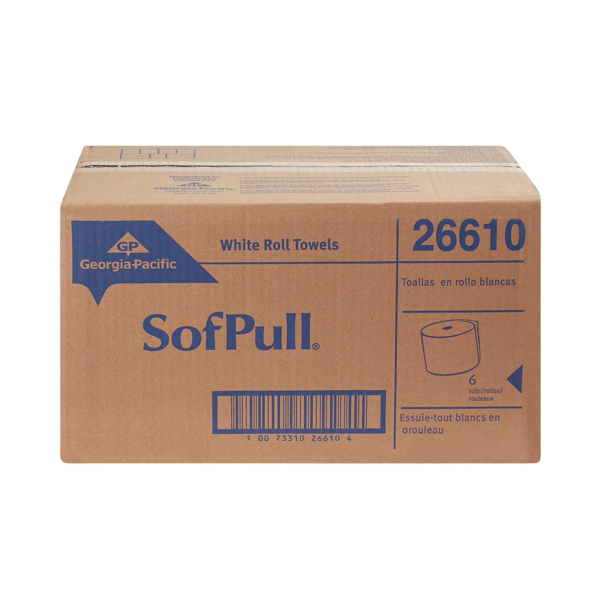 Georgia-Pacific Consumer Products LP 26610 - SofPull® Paper Towel, 9 Inch x 400 Foot - 6/Case