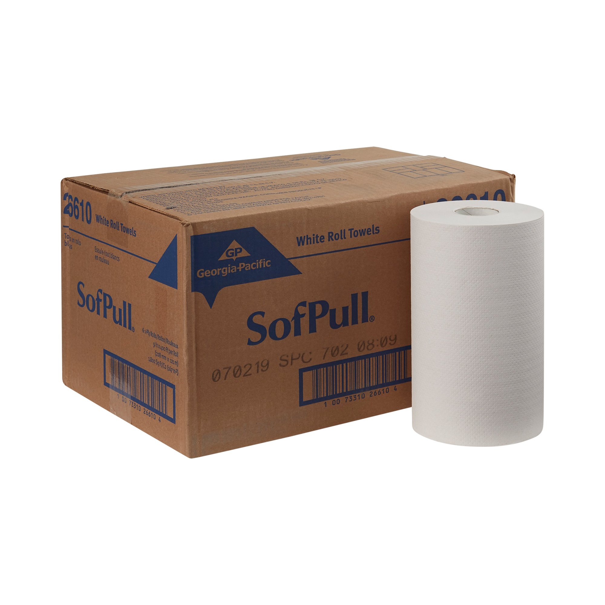 Georgia-Pacific Consumer Products LP 26610 - SofPull® Paper Towel, 9 Inch x 400 Foot - 6/Case