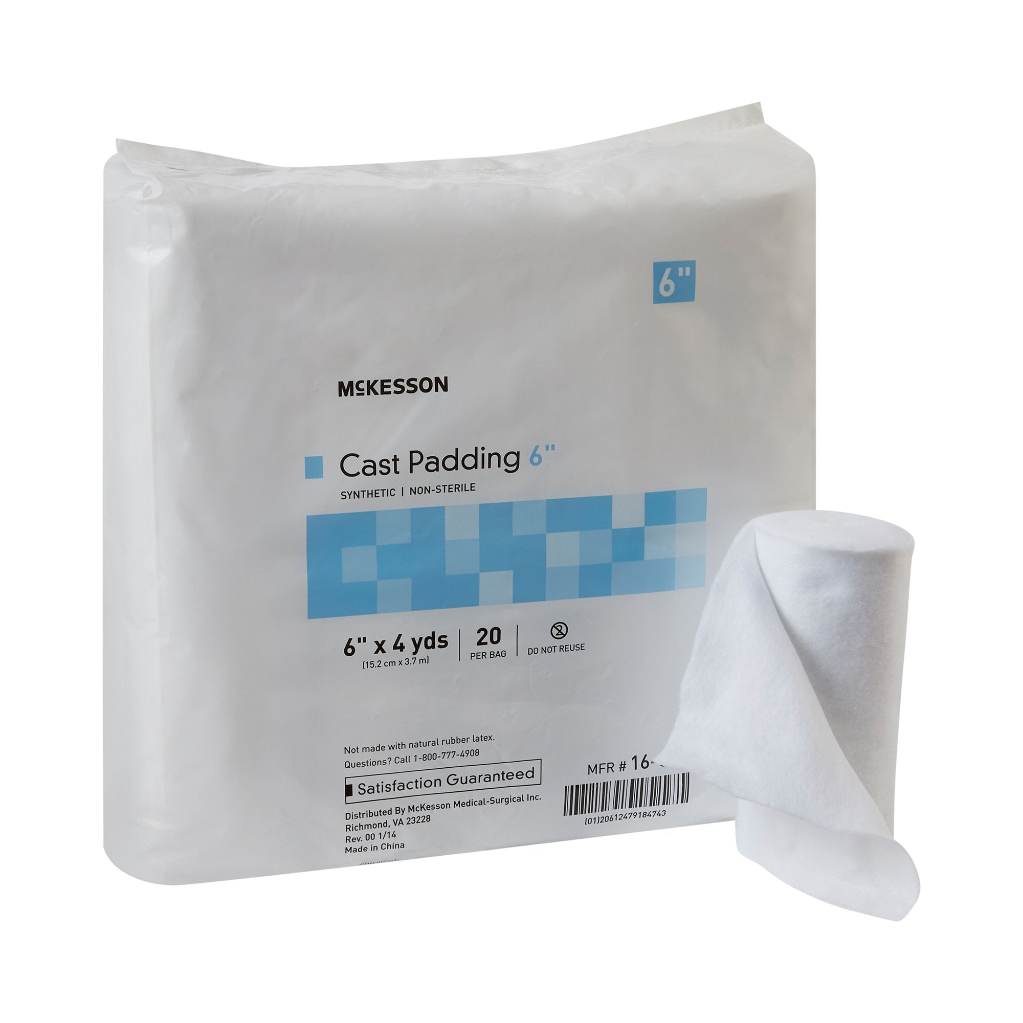 McKesson Brand - 16-CP6 McKesson White Polyester Cast Padding