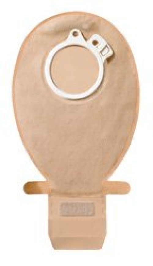 Coloplast 11197 - SenSura® Click Wide 2-Piece Transparent Ostomy Pouch, Yellow Match - 20/Box