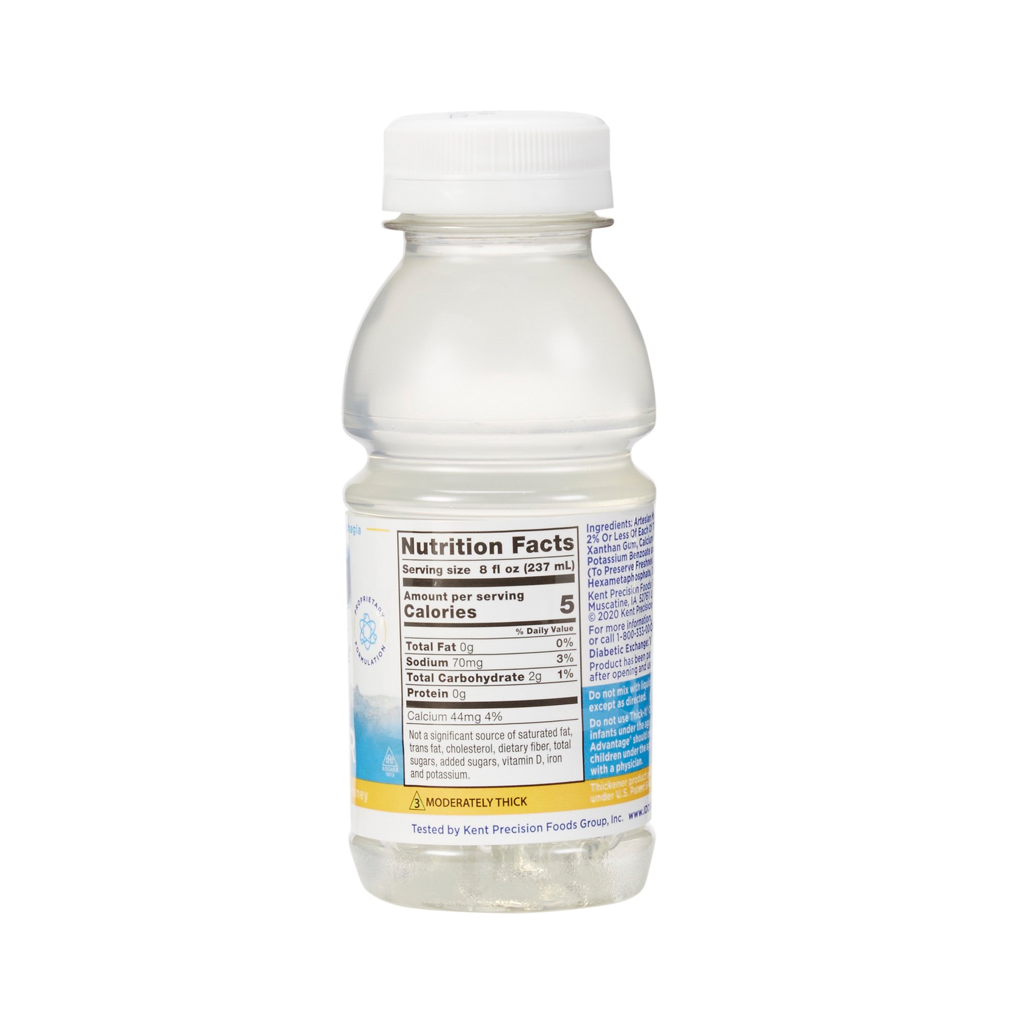 Kent Precision Foods B453-L9044 - Thick-It® AquaCareH2O Thickened Beverage, 8-ounce Bottle - 1/Each, 24/Case