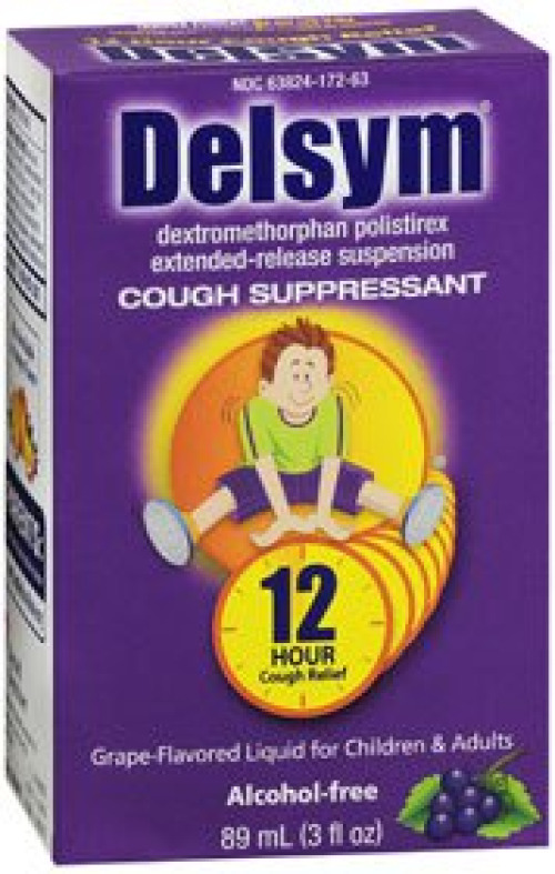 Reckitt Benckiser 63824017263 - Delsym® Dextromethorphan HBr Cold and Cough Relief - 1/Each