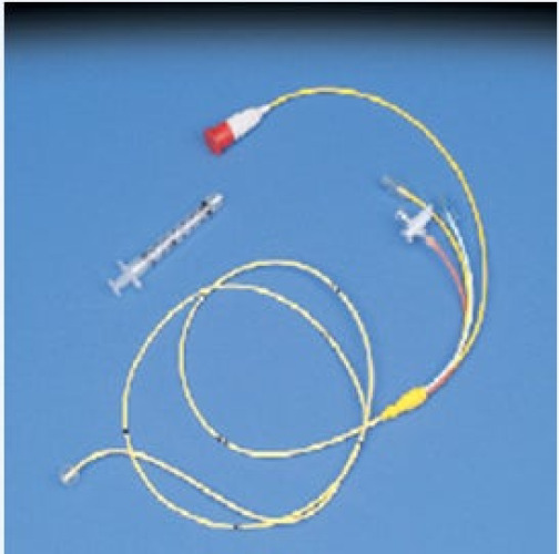 DeRoyal - DTD1604HX5 Thermodilution Catheter Pulmonary Artery 6 Fr. 4 Lumen Heparin Coated