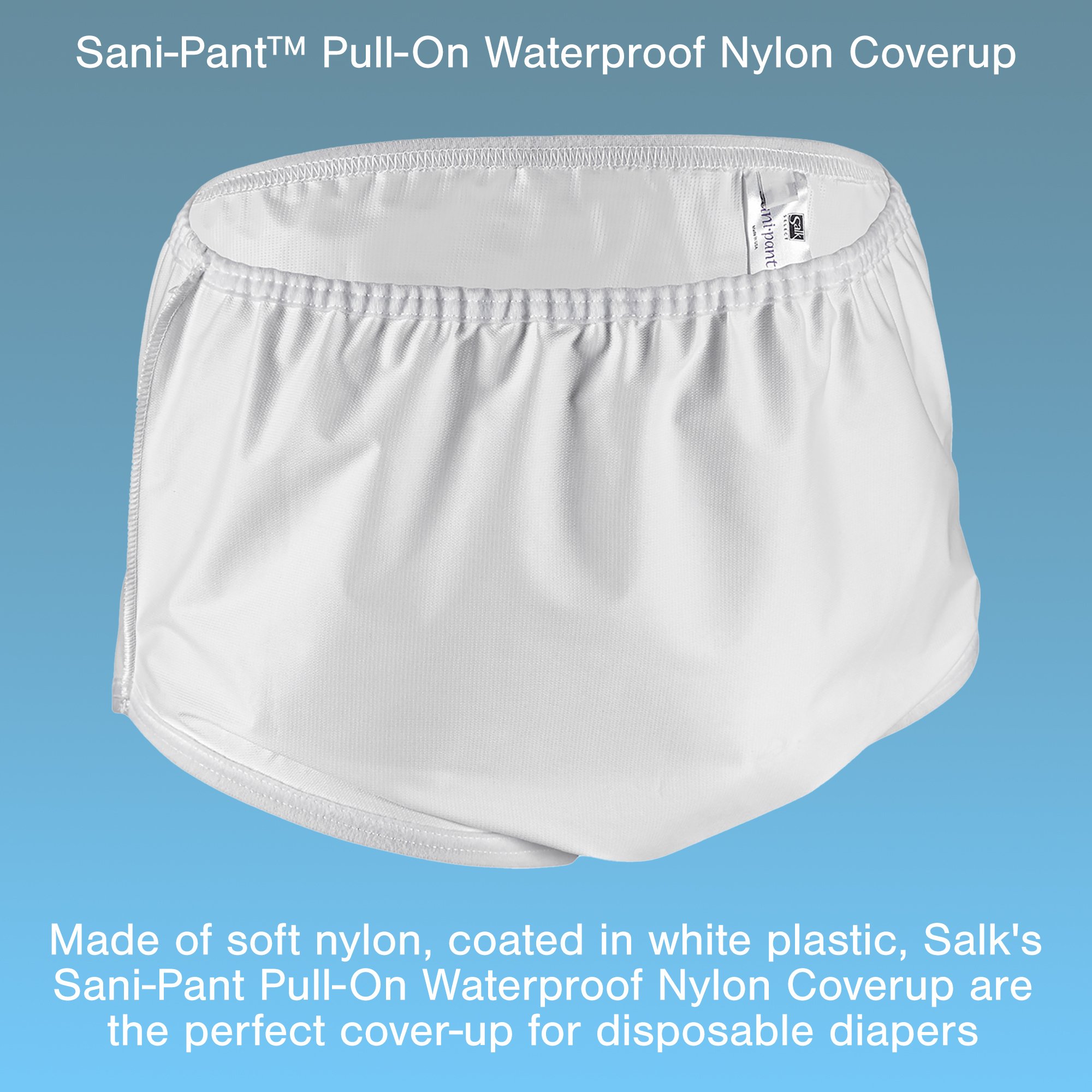Salk Inc 850LG - Sani-Pant™ Unisex Protective Underwear, Large - 1/Each