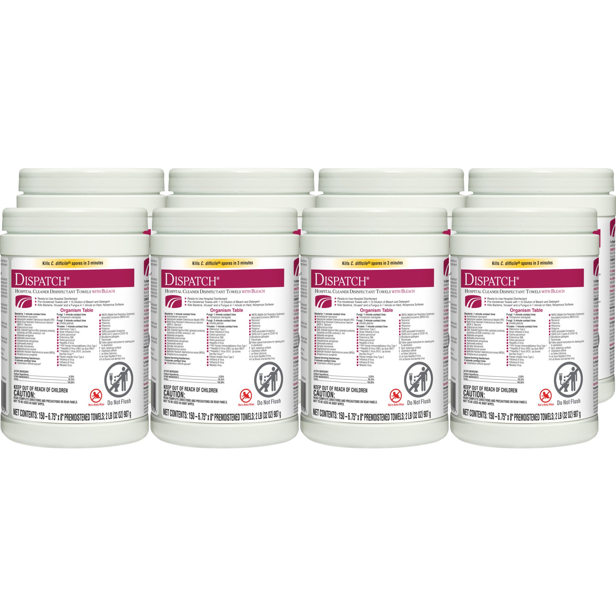 The Clorox Company - 69150 Dispatch® Surface Disinfectant Cleaner with Bleach