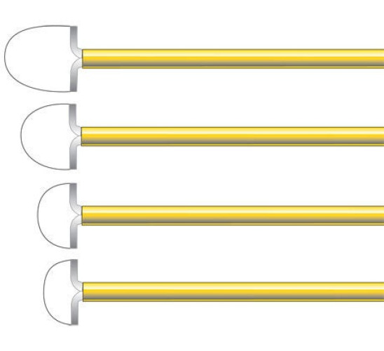 Cooper Surgical - R2020 LEEP/LLETZ Electrode Tungsten Wire Sterile 25 X 10 mm Loop Tip Disposable