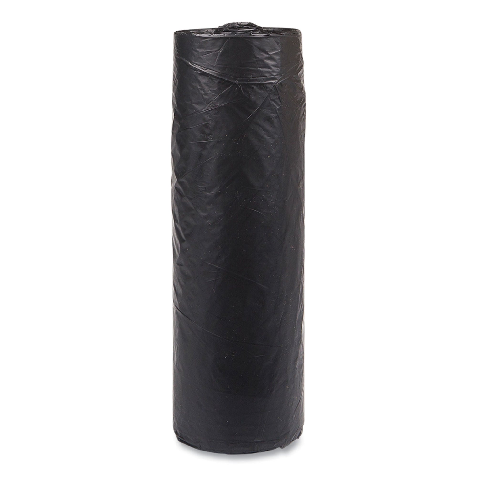 Essendant Co-United Stationers - IBSS334016K Trash Bag Inteplast Group 33 gal. 16 Mic. 33 X 40 Inch Black Extra Heavy Duty Star Seal Bottom Coreless Roll