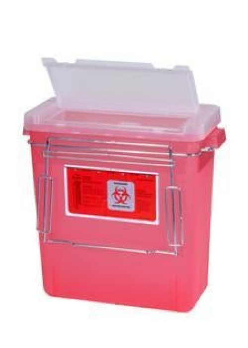 Harloff - MR-3GSHARPS Replacement Sharps Container MR-Conditional Bemis™ Sentinel For Harloff MR-Conditional Cart