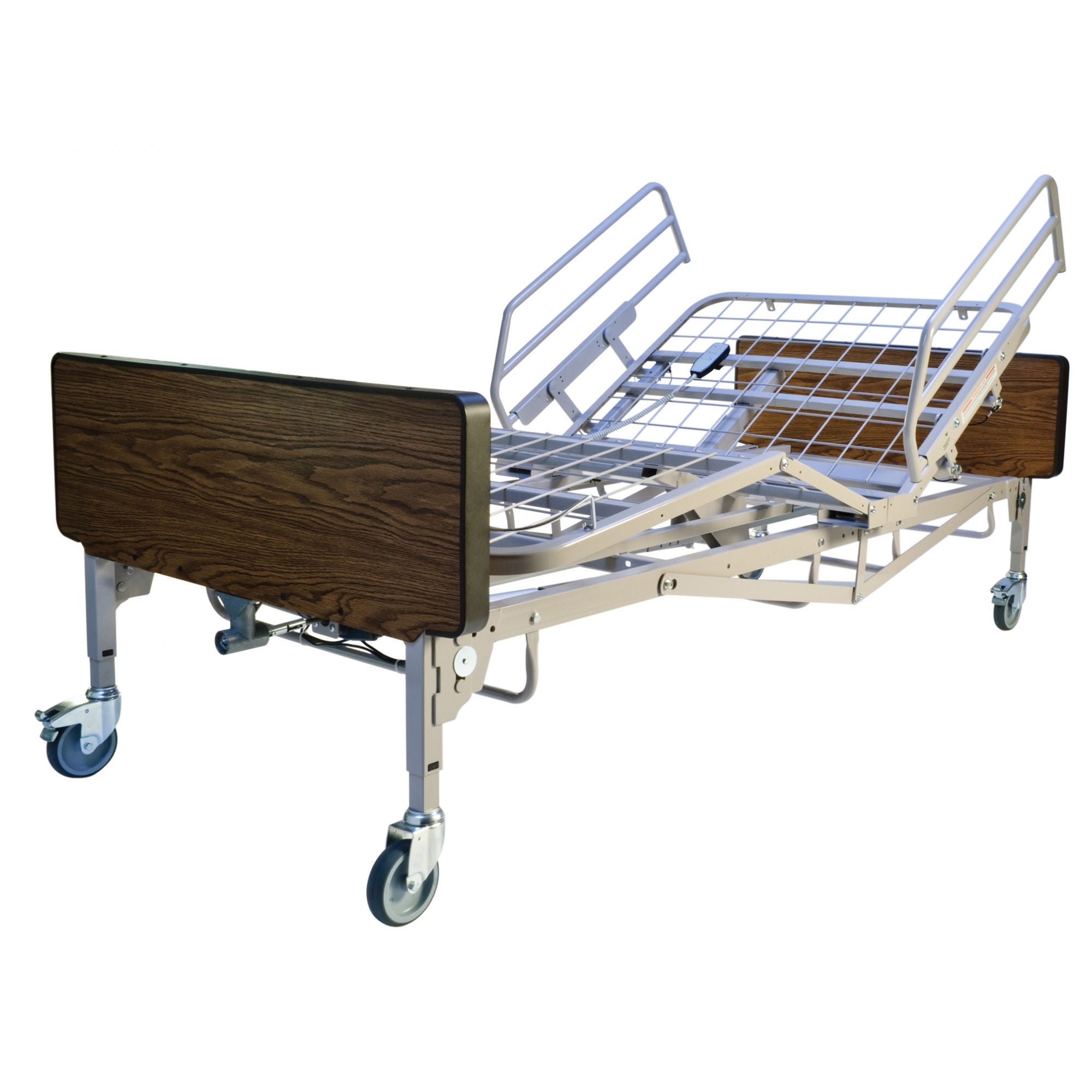 Graham-Field - ABL-B700-PKG Electric Bariatric Bed Lumex® Institutional / Home Care 87 Inch Length Grid Deck 3 Functions 17 to 27 Inch Height Range