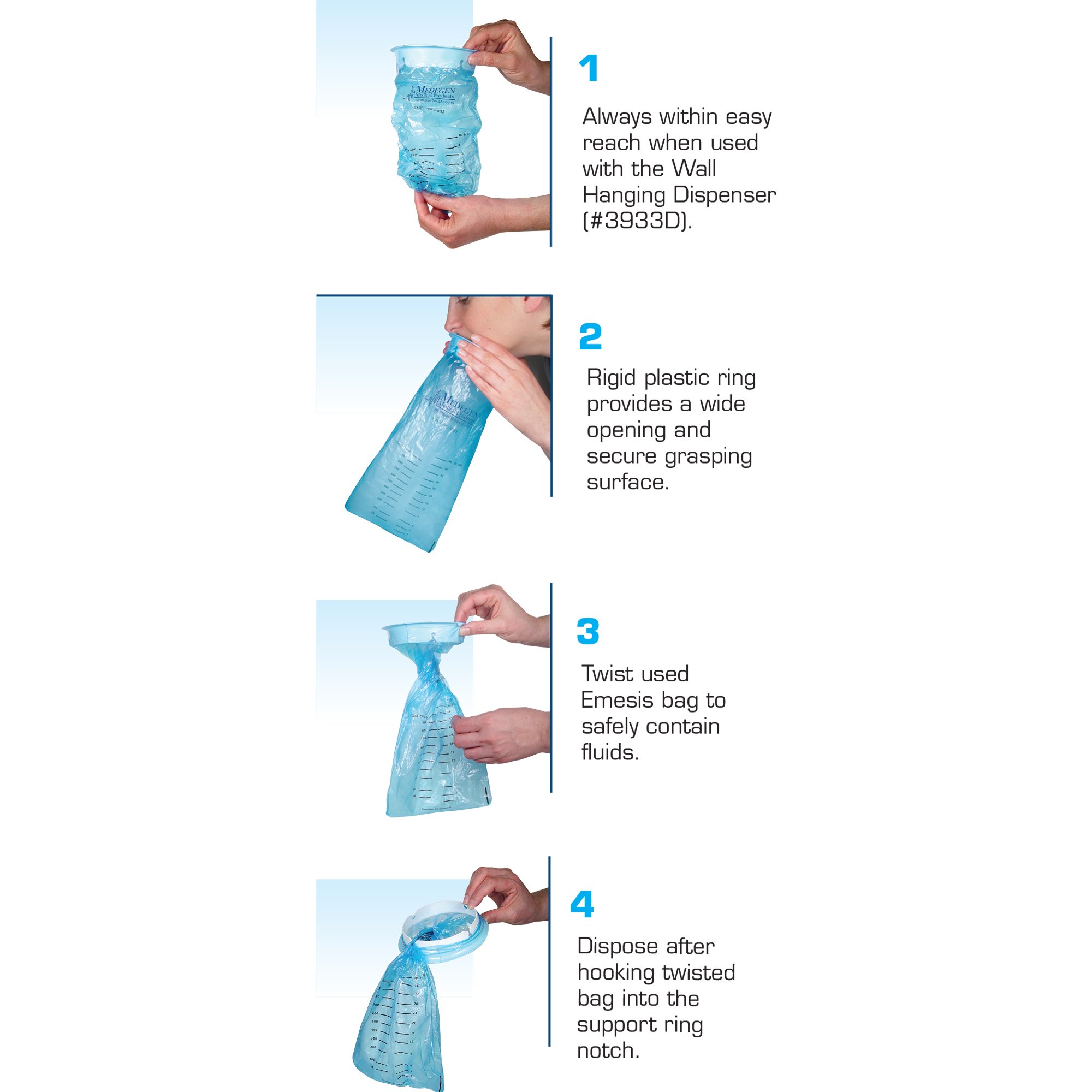 Medegen Medical Products LLC - 3933 Medegen Medical Emesis Bag