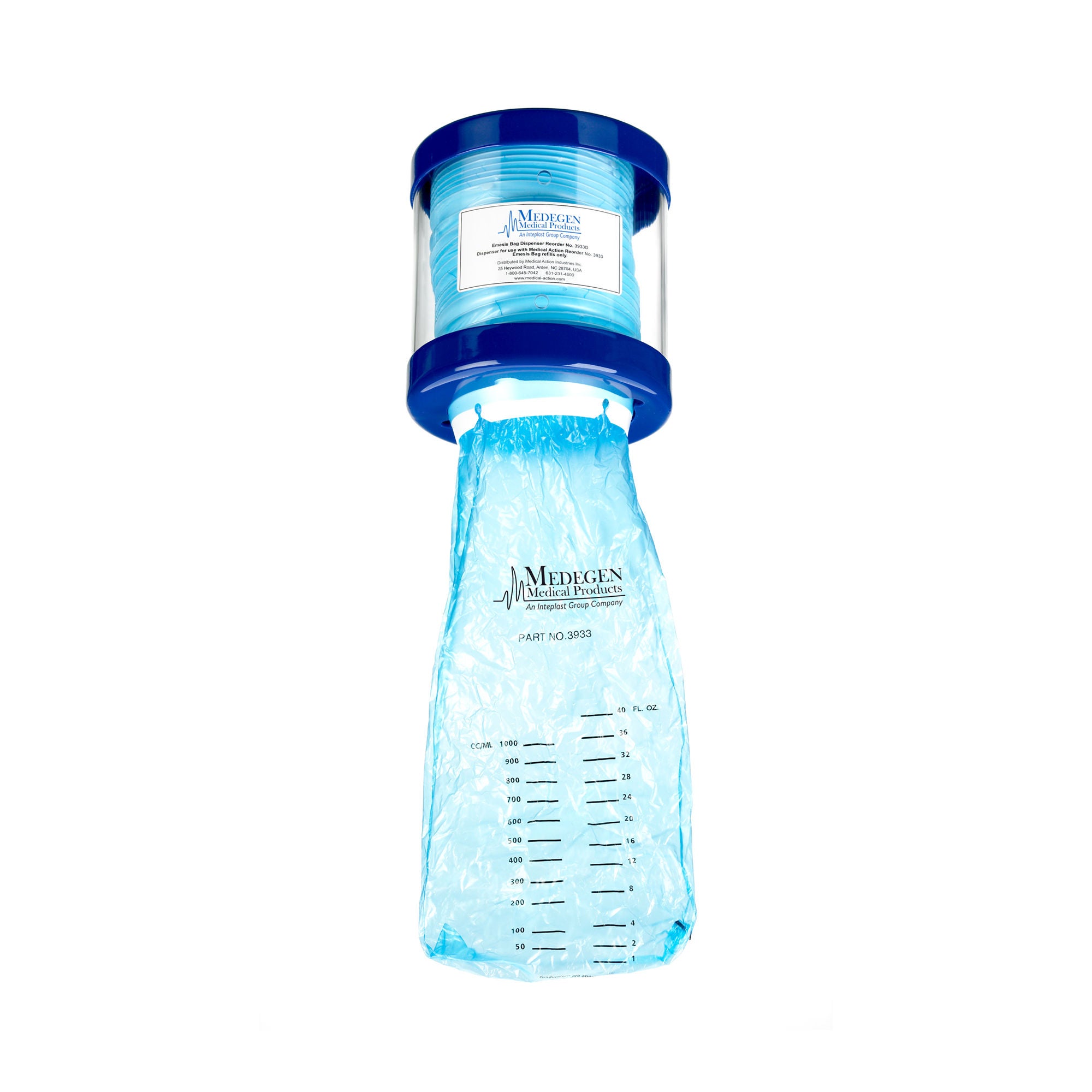 Medegen Medical Products LLC - 3933D Emesis Bag Dispenser
