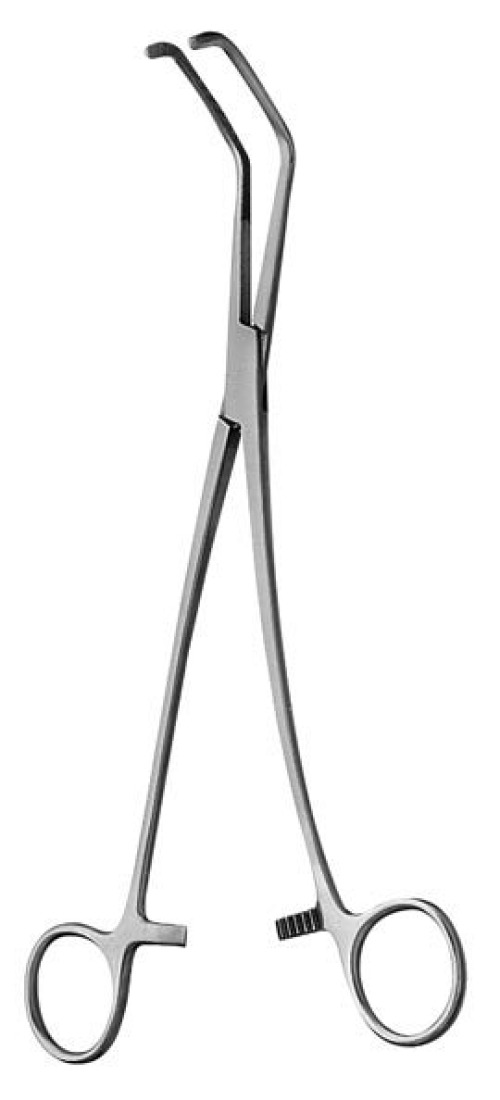 V. Mueller - CH5091 Vena Cava Clamp V. Mueller® Satinsky 9-1/2 Inch Length Stainless Steel