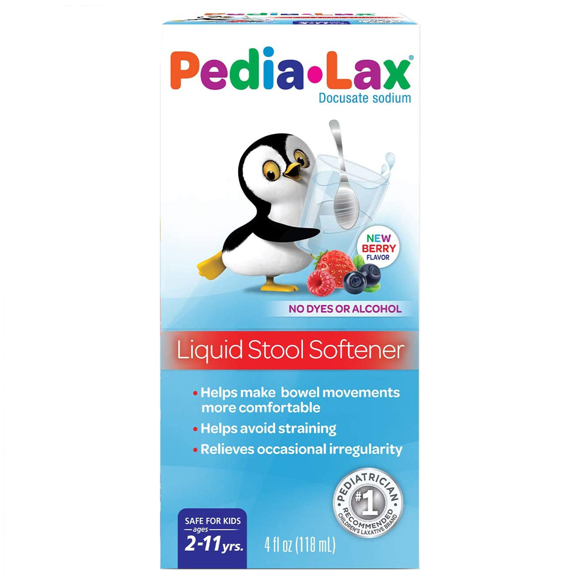 C.B. Fleet - 30132000106 Pedia-Lax® Liquid Stool Softener Berry Flavor