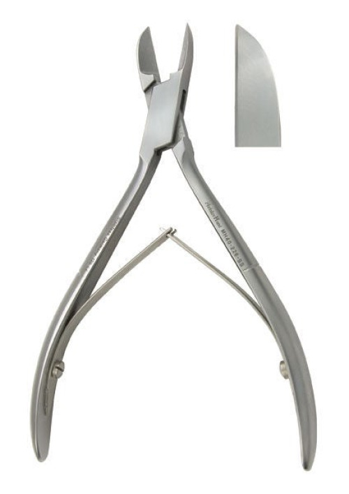 Integra Lifesciences - MH40-226-SS Nail Splitter Straight 5 Inch Length Stainless Steel