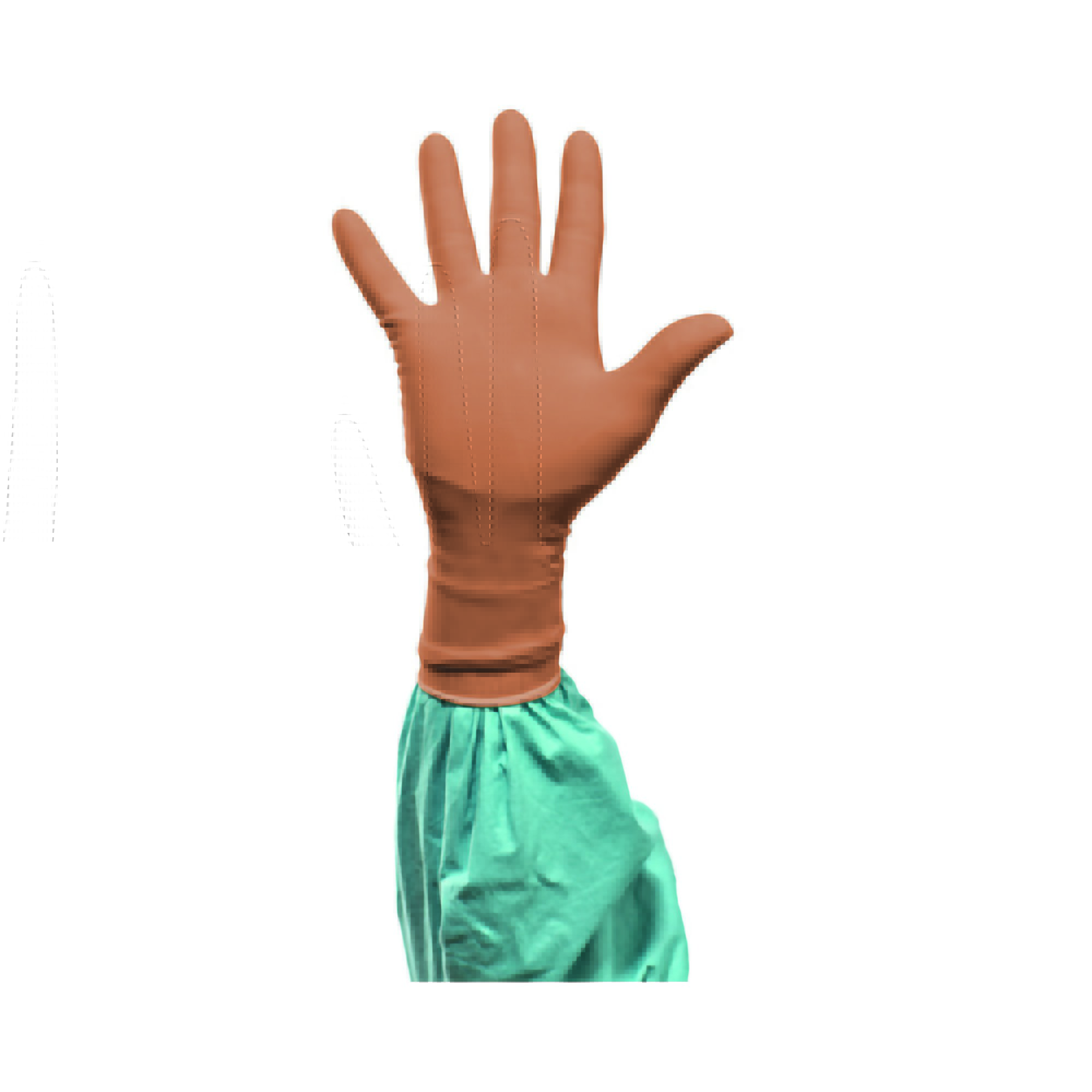 Molnlycke 42980 - Biogel® NeoDerm® Polychloroprene Surgical Glove, Size 8, Light Brown - 1/Each, 50/Box, 200/Case