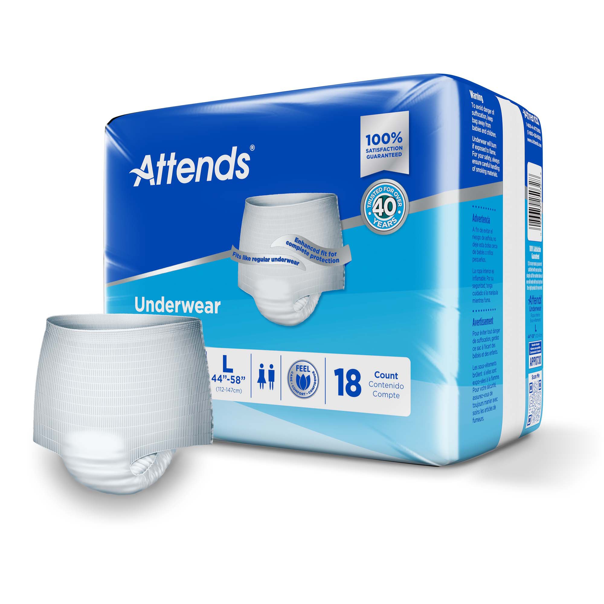 Attends Healthcare Products - APP0730 Attends® Advanced Underwear