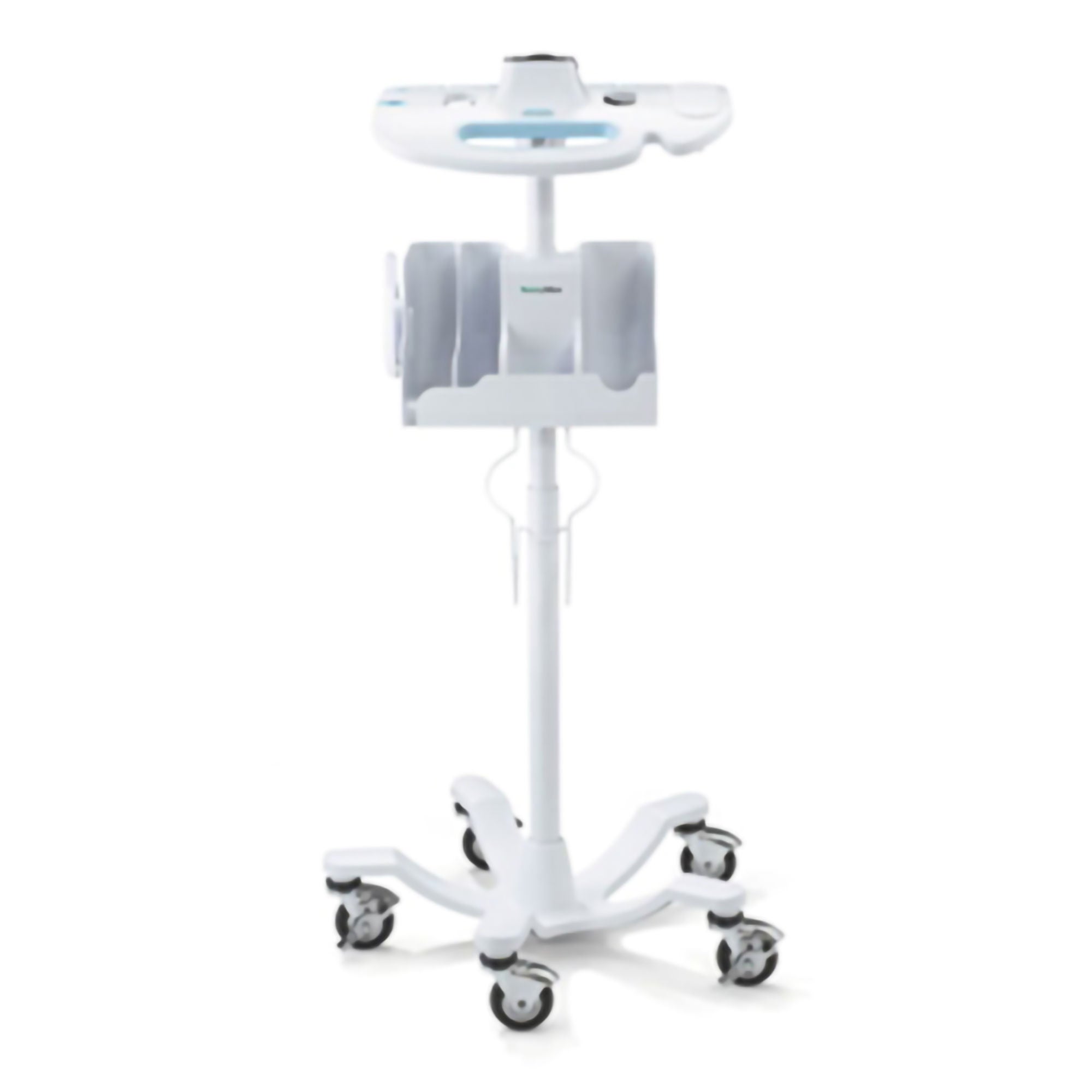 Welch Allyn - 4800-60 Cable Management Mobile Stand Welch Allyn With Storage Bin For use with Welch Allyn Connex Vital Signs Monitors