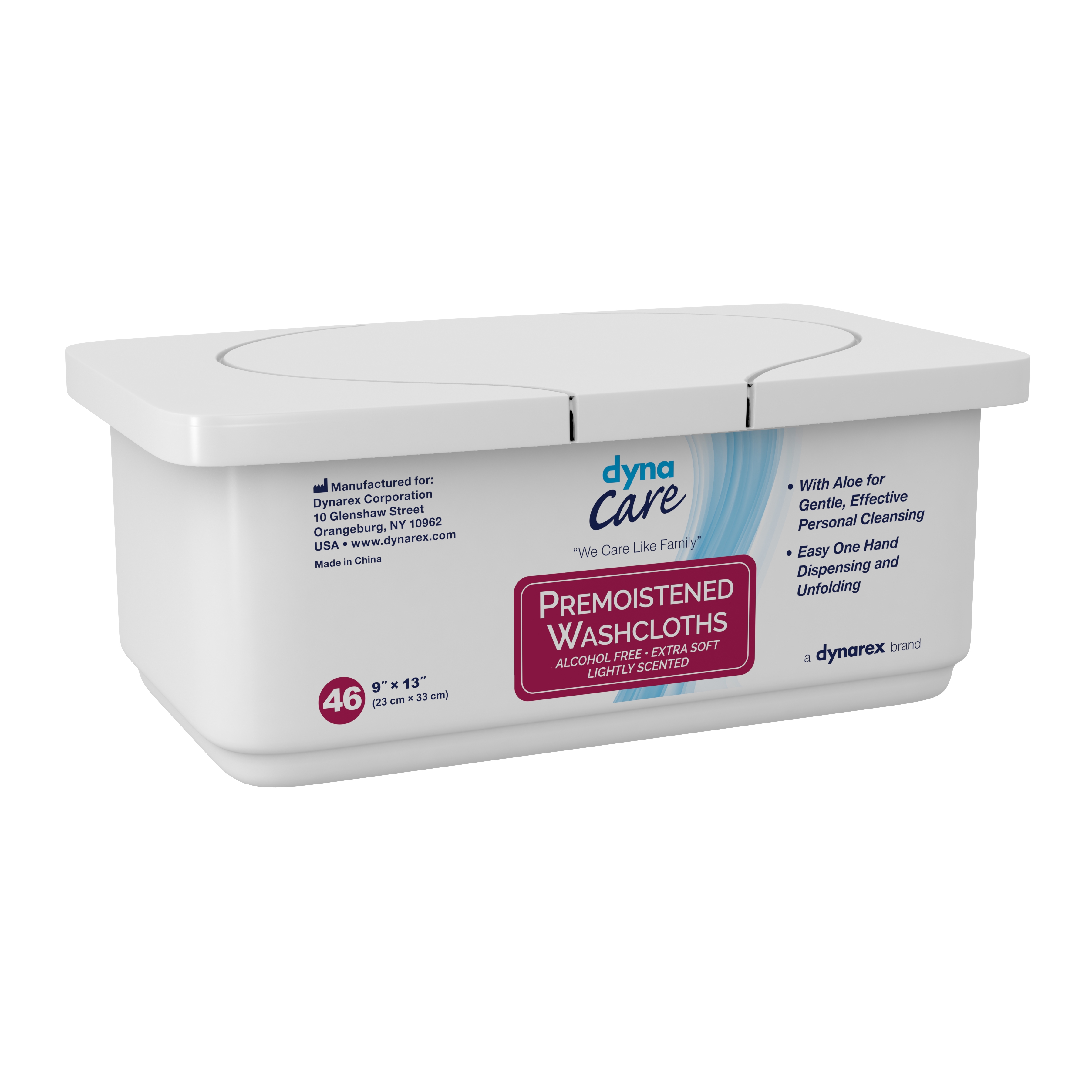 Dynarex - 1314 Dynarex Personal Cleansing Wipes