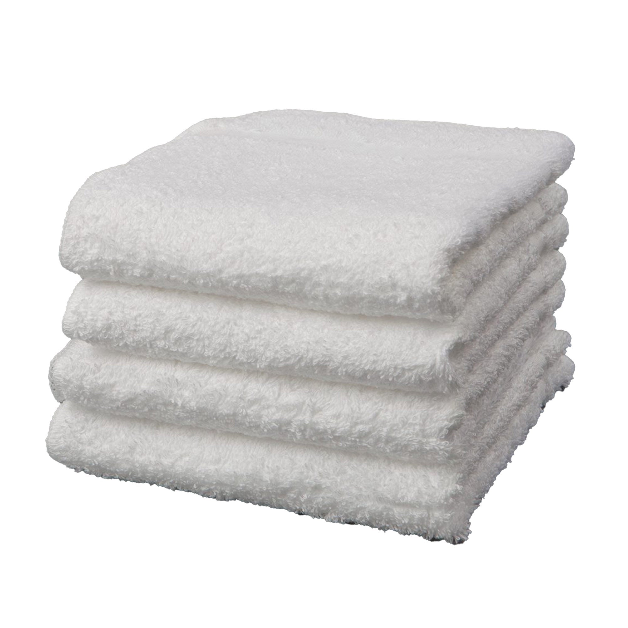Standard Textile - 46316000 Washcloth 13 X 13 Inch White Reusable