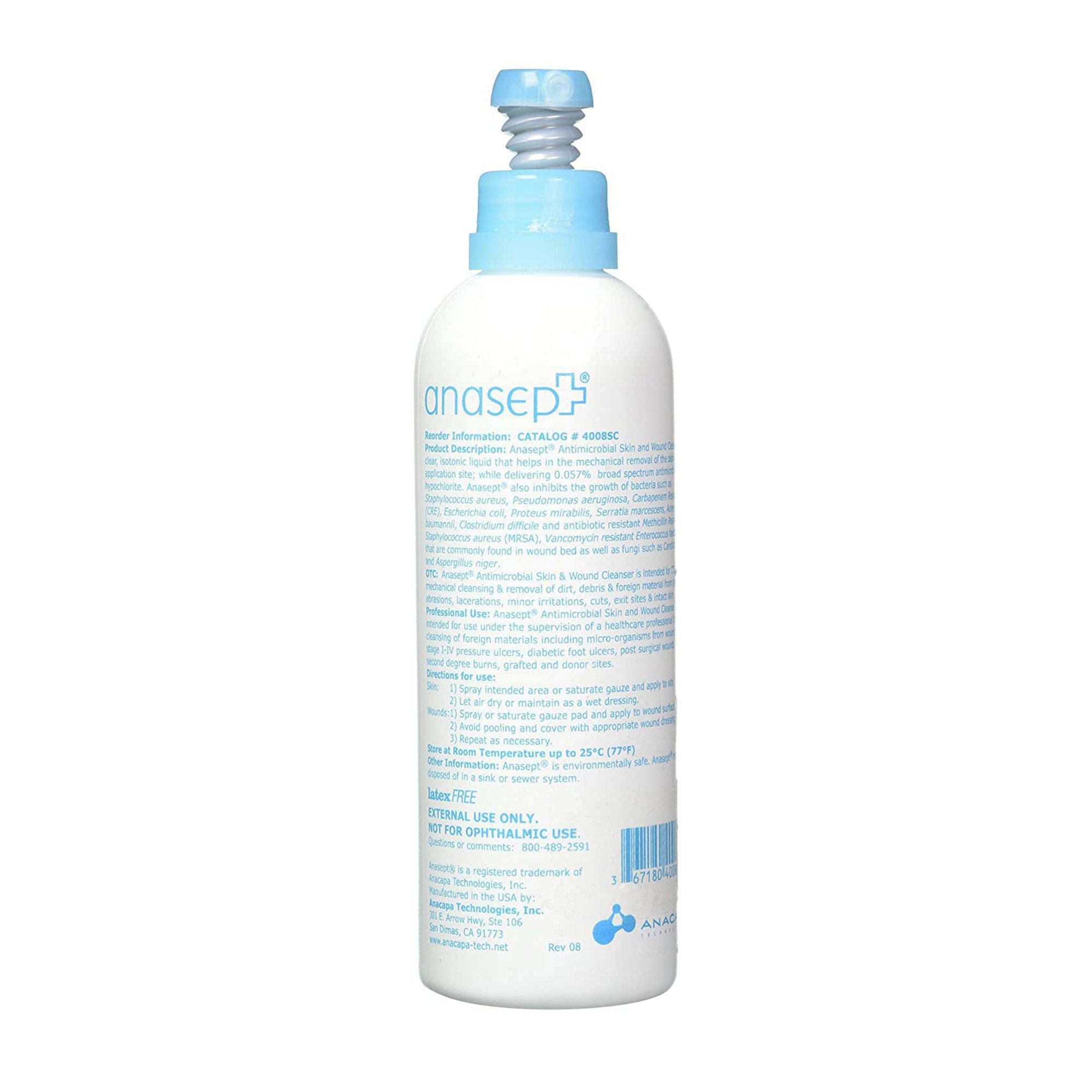 Bravida Medical - 4008SC Anasept® Wound Cleanser