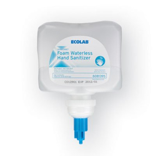 Ecolab - 6081395 Quik-Care™ Hand Sanitizer 1000 mL Dispenser Refill Bottle