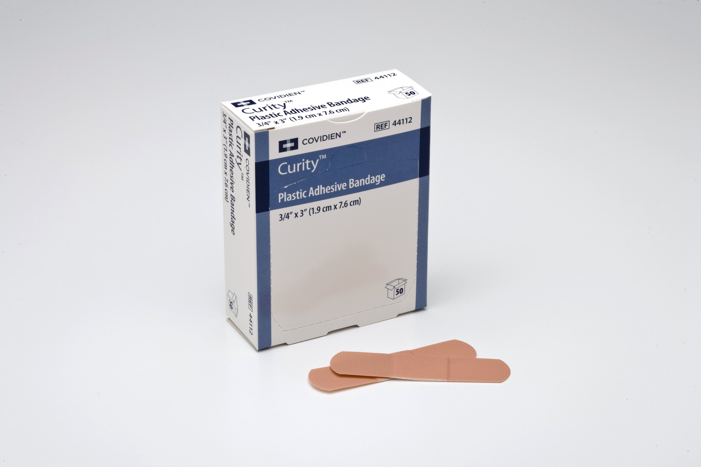 Cardinal 44112 - Curity™ Adhesive Strip - 50/Box, 1200/Case