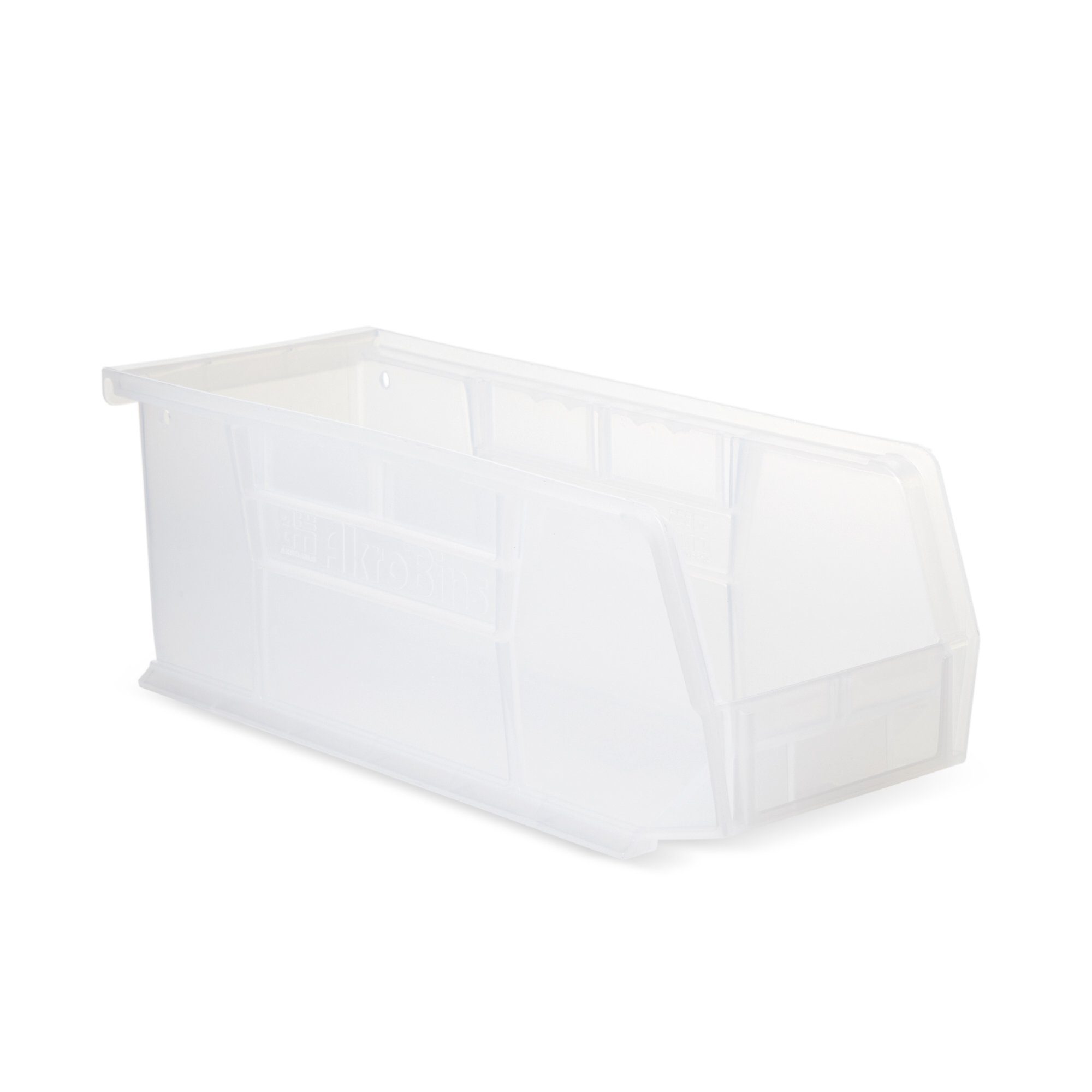 Akro-Mils 30224SCLAR - AkroBins® Storage Shelf Bin, Clear, 4 x 4.125 x 10.875 Inch - 1/Each, 12/Carton