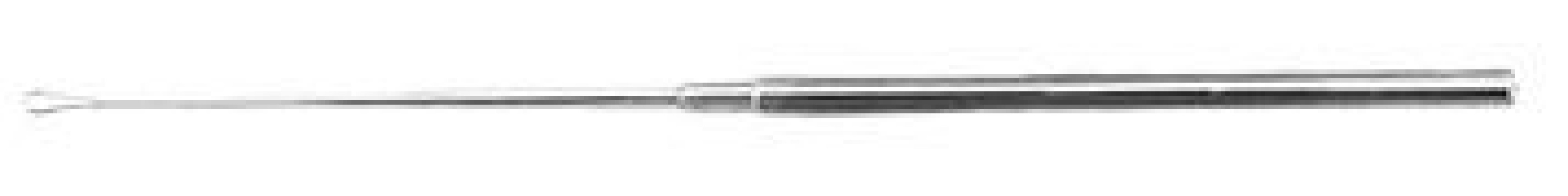 Bausch & Lomb - N0415 1 Ear Curette Bausch+Lomb Sprague 7 Inch Length Round Handle Small Tip Curved Loop Tip