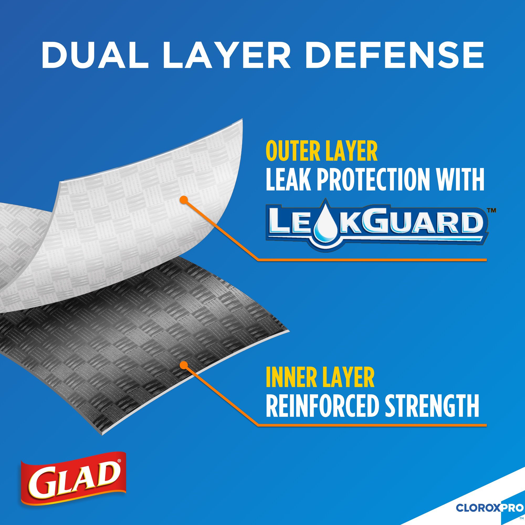 The Clorox Company - 70427 Glad® ForceFlex™ Trash Bag
