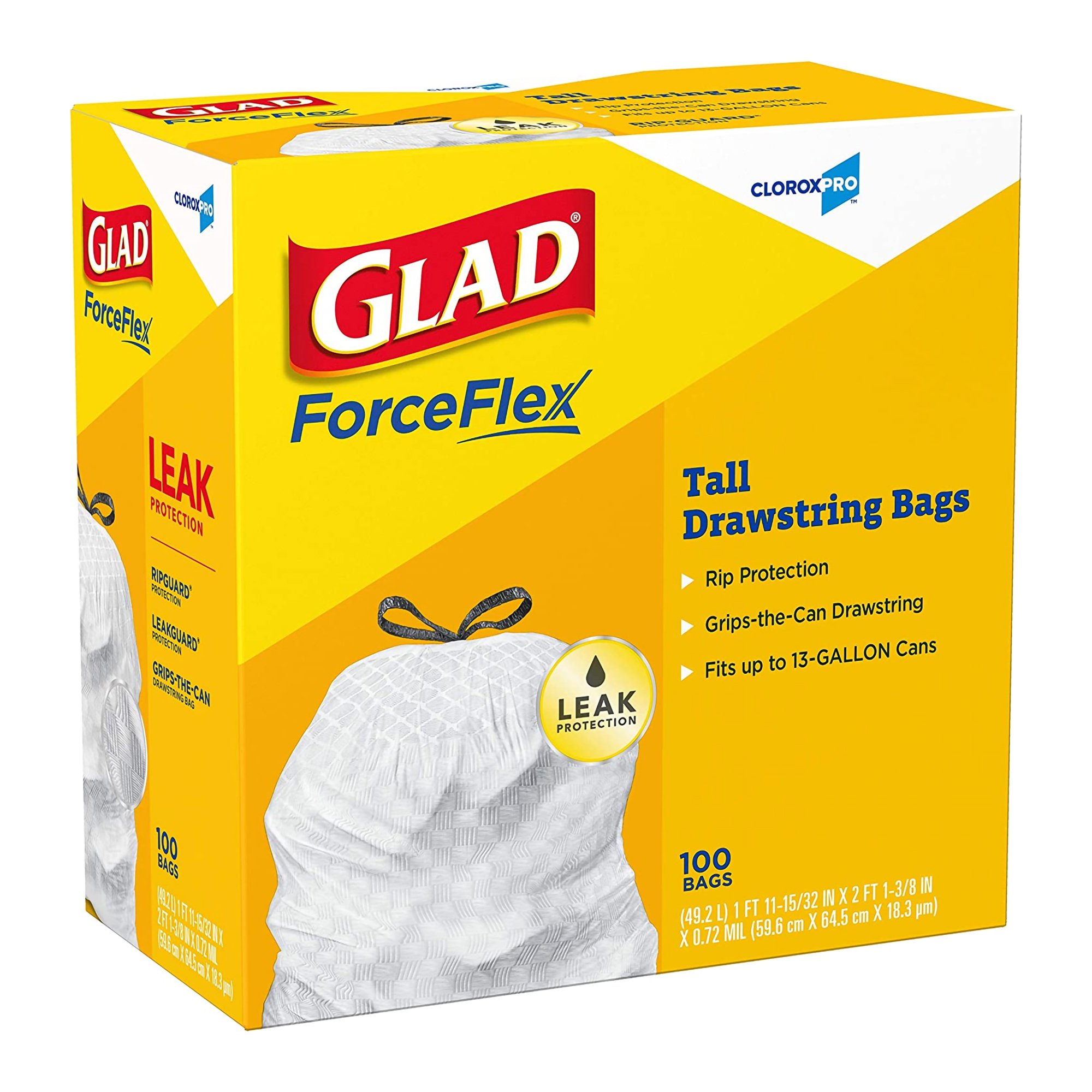 The Clorox Company - 70427 Glad® ForceFlex™ Trash Bag