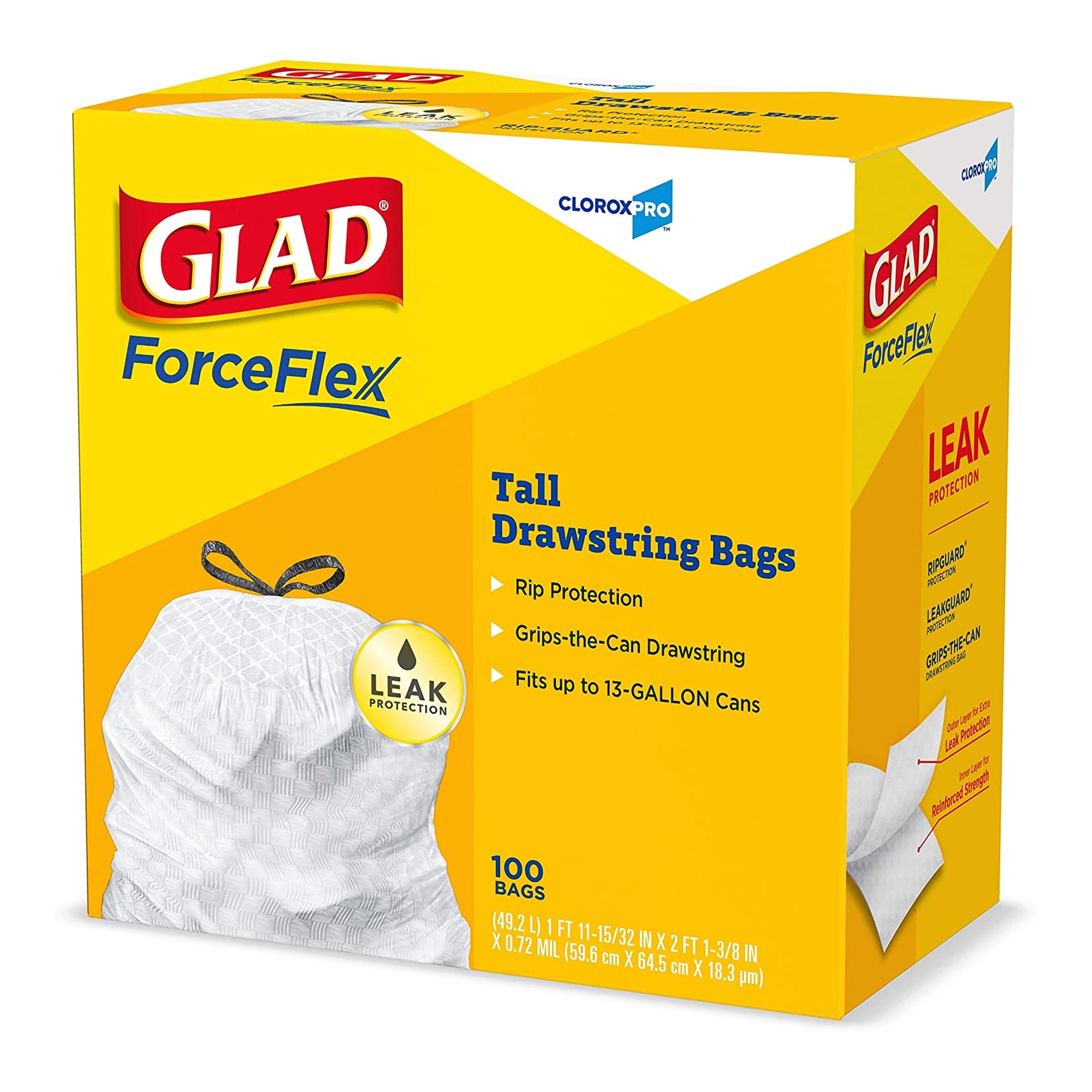 The Clorox Company - 70427 Glad® ForceFlex™ Trash Bag