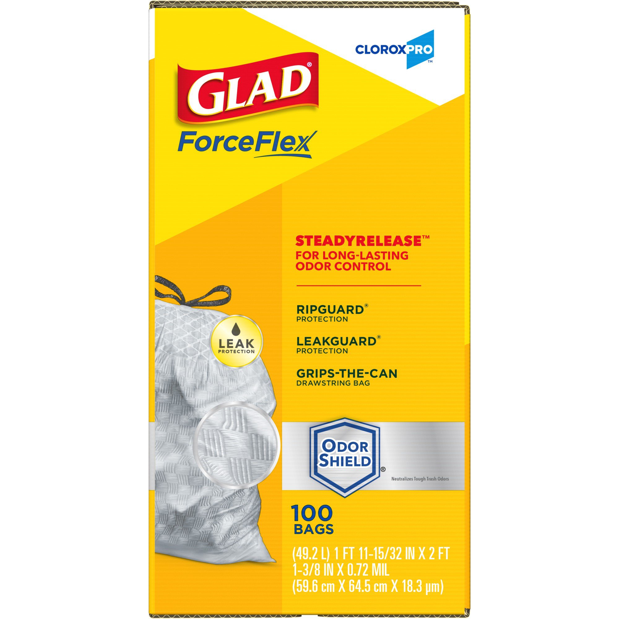 The Clorox Company - 70427 Glad® ForceFlex™ Trash Bag
