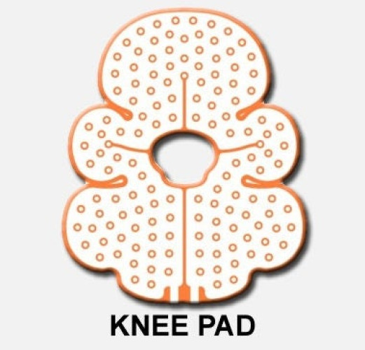 Ossur - B-232002000 Cold Therapy Pad Ossur® Cold Rush® Knee One Size Fits Most Fabric / Vinyl Reusable