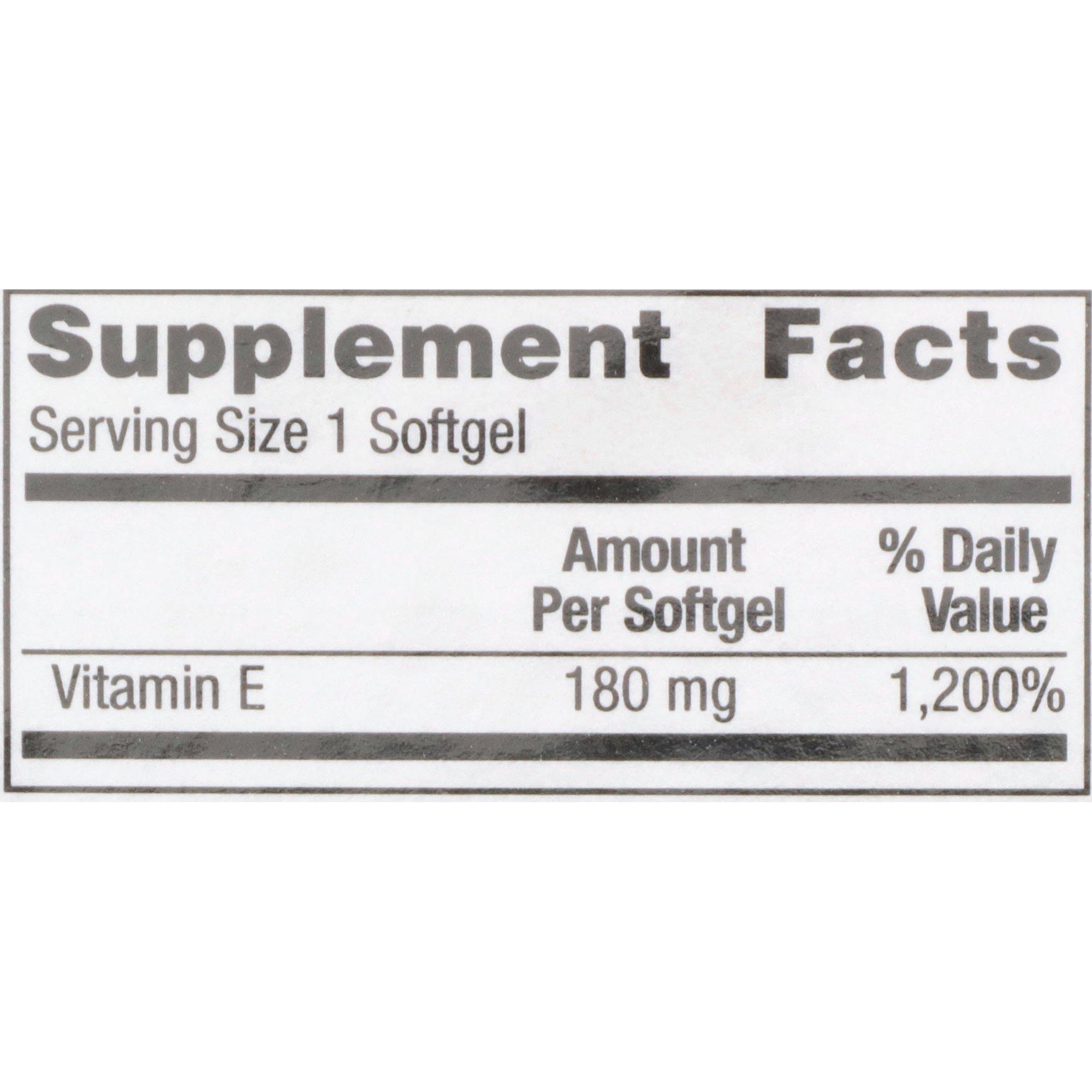Geri-Care - 752-01-GCP Geri-Care® Vitamin E Supplement