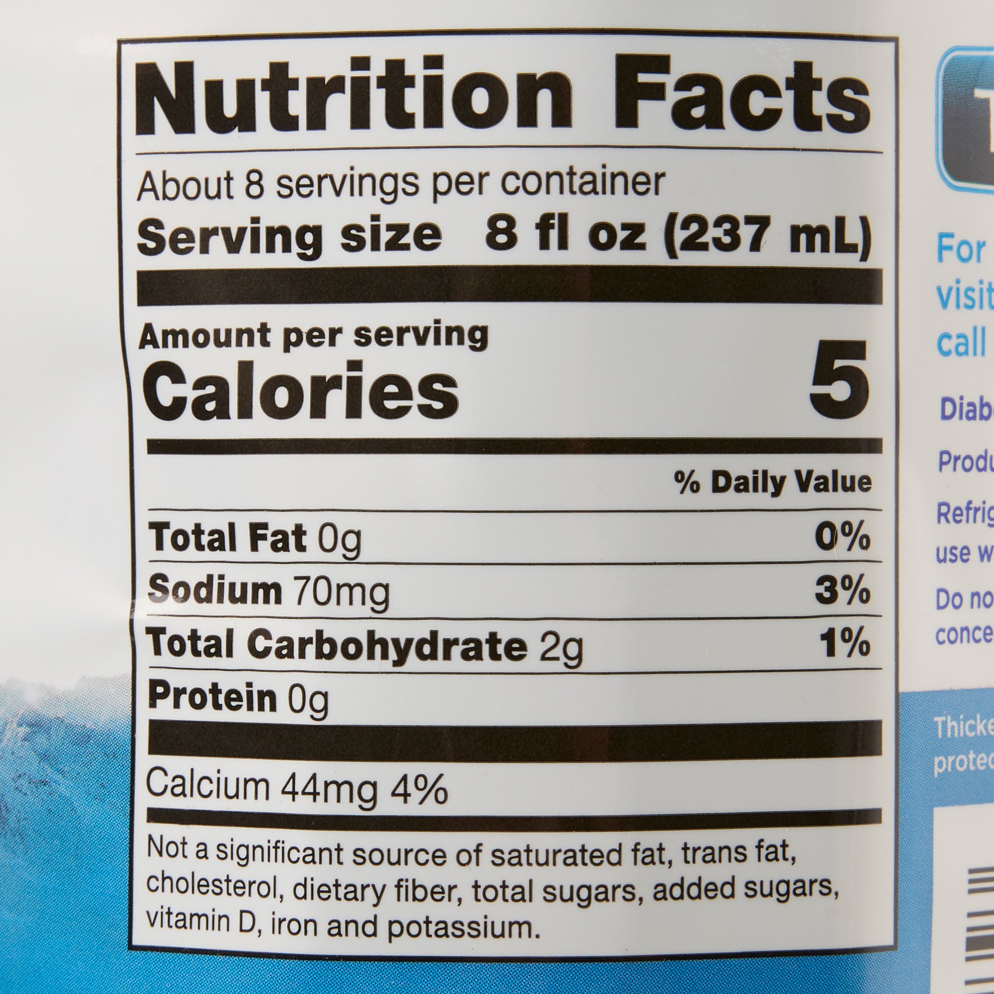 Kent Precision Foods B452-A5044 - Thick-It® Clear Advantage® Honey Consistency Thickened Water, 64-ounce Bottle - 1/Each, 4/Case