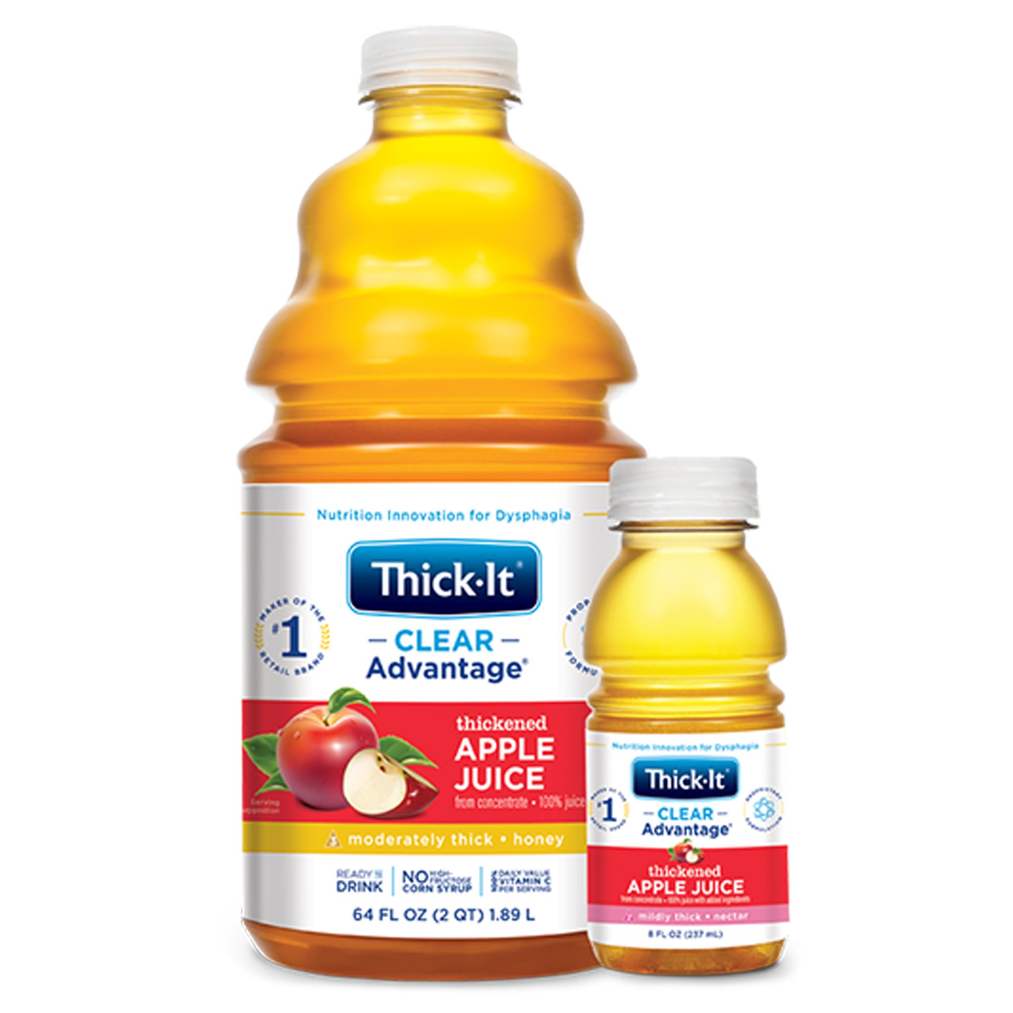 Kent Precision Foods B456-A5044 - Thick-It® Clear Advantage® Honey Consistency Thickened Beverage, 64-ounce Bottle - 1/Each, 4/Case