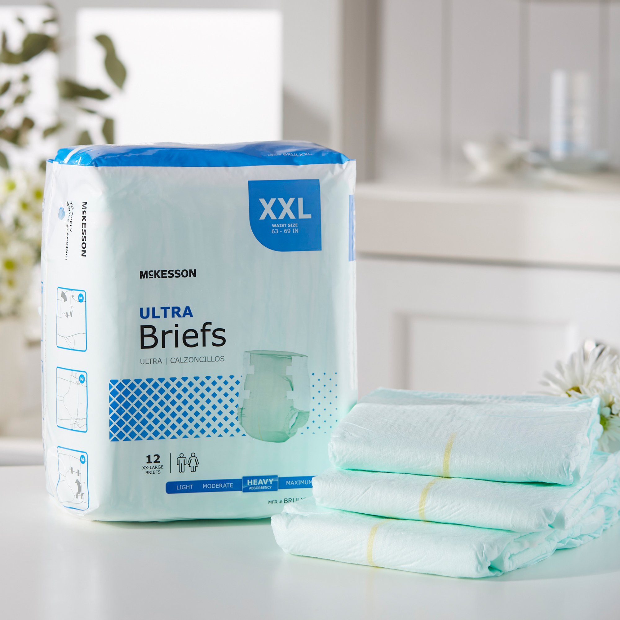 McKesson Brand - BRULXXL McKesson Ultra Heavy Absorbency Incontinence Brief