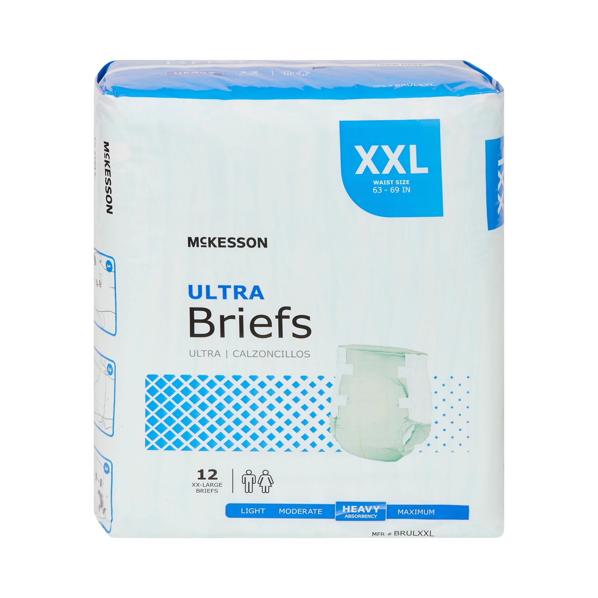 McKesson Brand - BRULXXL McKesson Ultra Heavy Absorbency Incontinence Brief