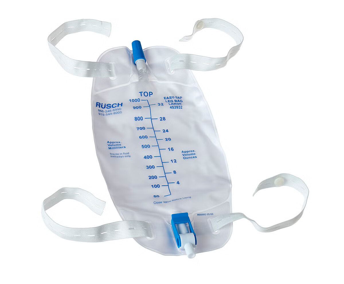 Independence Medical - 452919 Urinary Leg Bag Easy Tap™ Anti-Reflux Valve Sterile 562 mL Vinyl