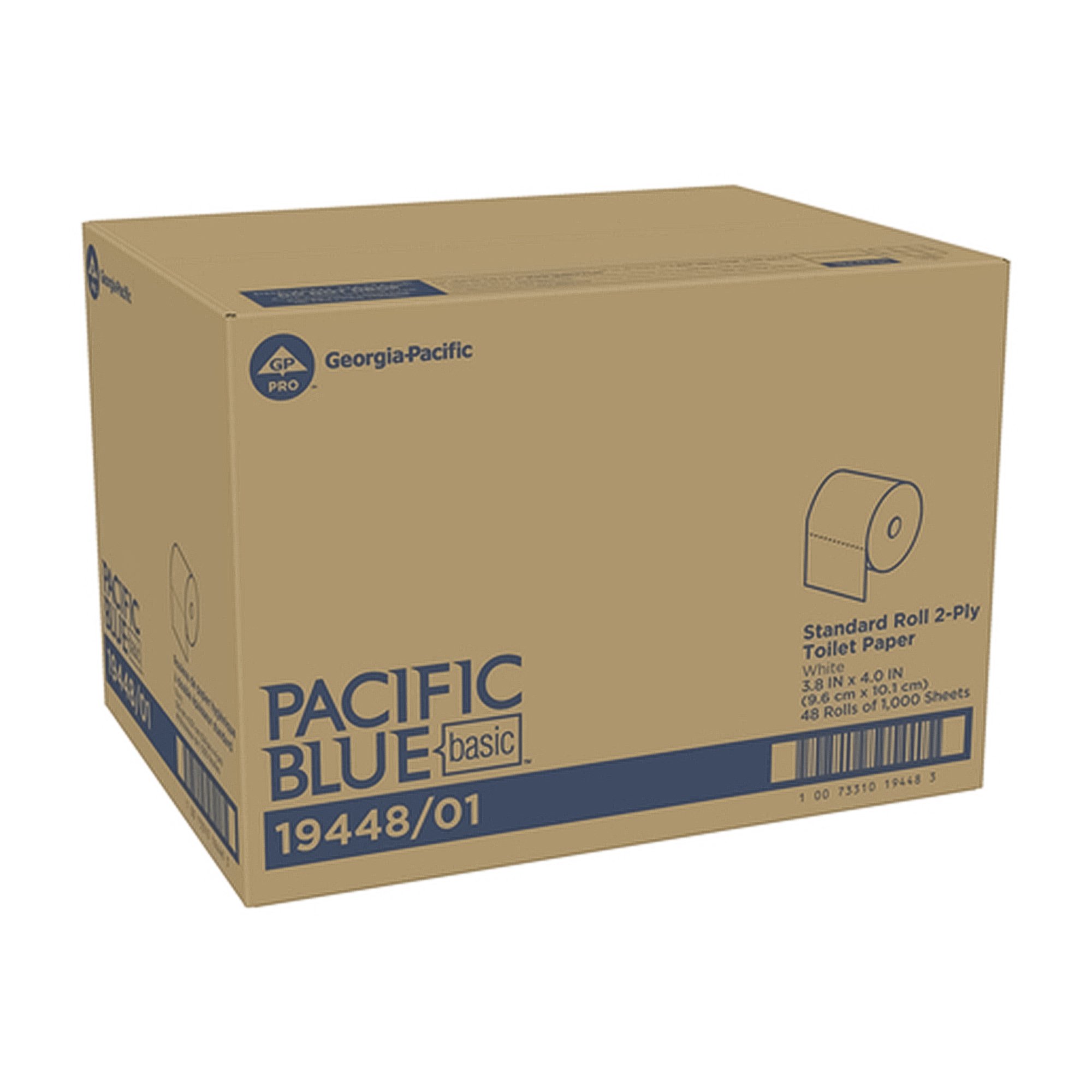 Georgia-Pacific Consumer Products LP - 19448/01 Pacific Blue Basic® Two-Ply Standard Toilet Paper