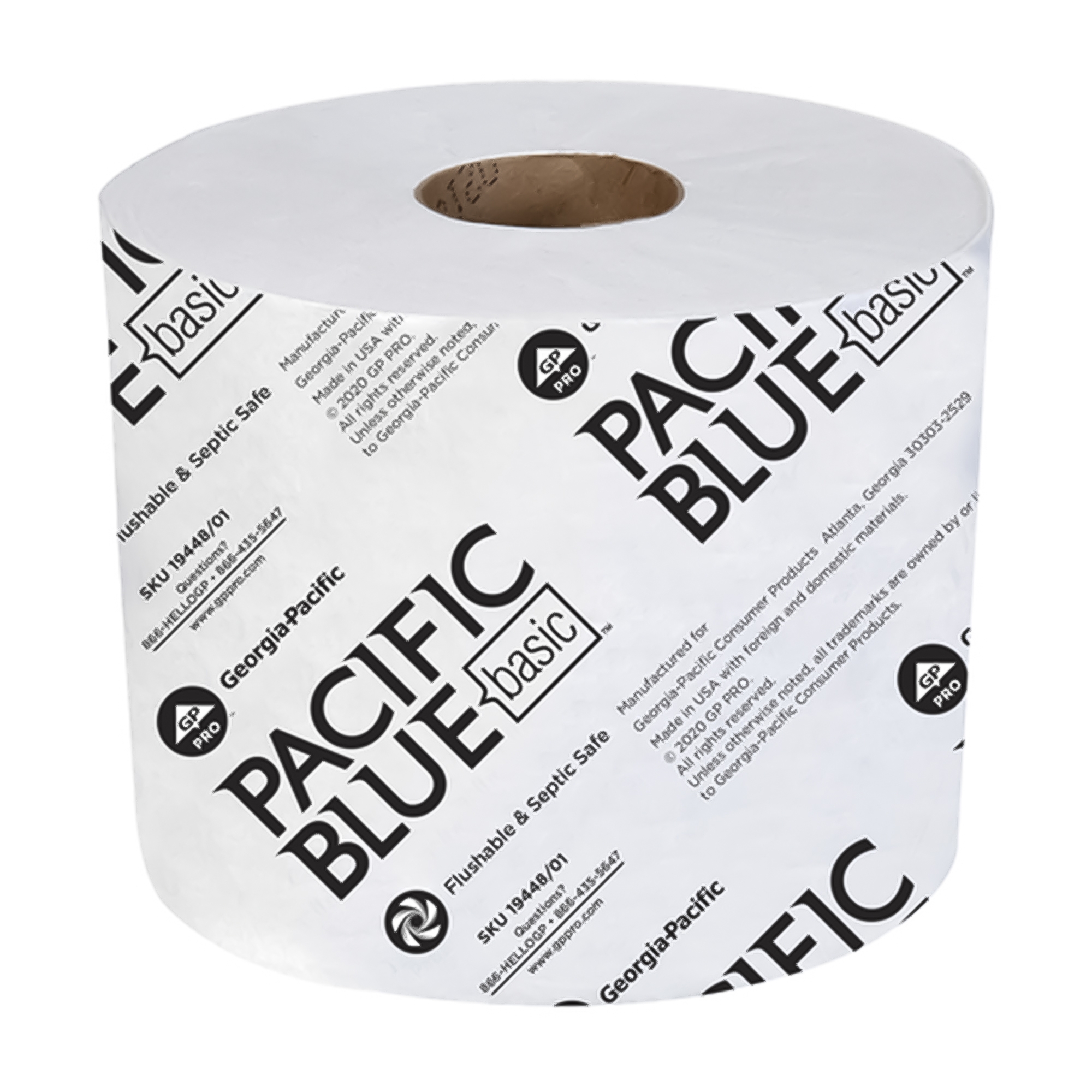 Georgia-Pacific Consumer Products LP - 19448/01 Pacific Blue Basic® Two-Ply Standard Toilet Paper