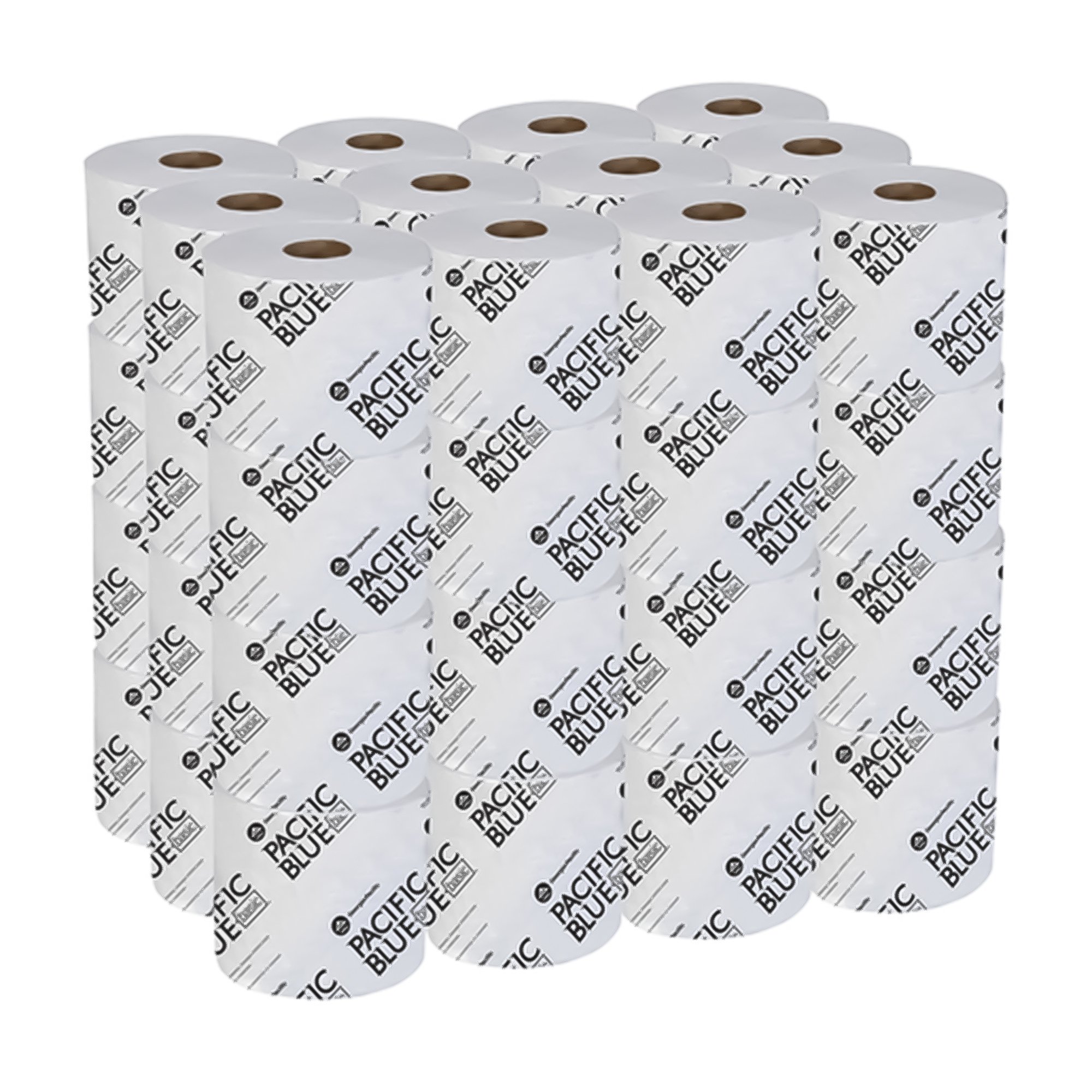 Georgia-Pacific Consumer Products LP 19448-01 - Pacific Blue Basic® Two-Ply Standard Toilet Paper - 48/Case