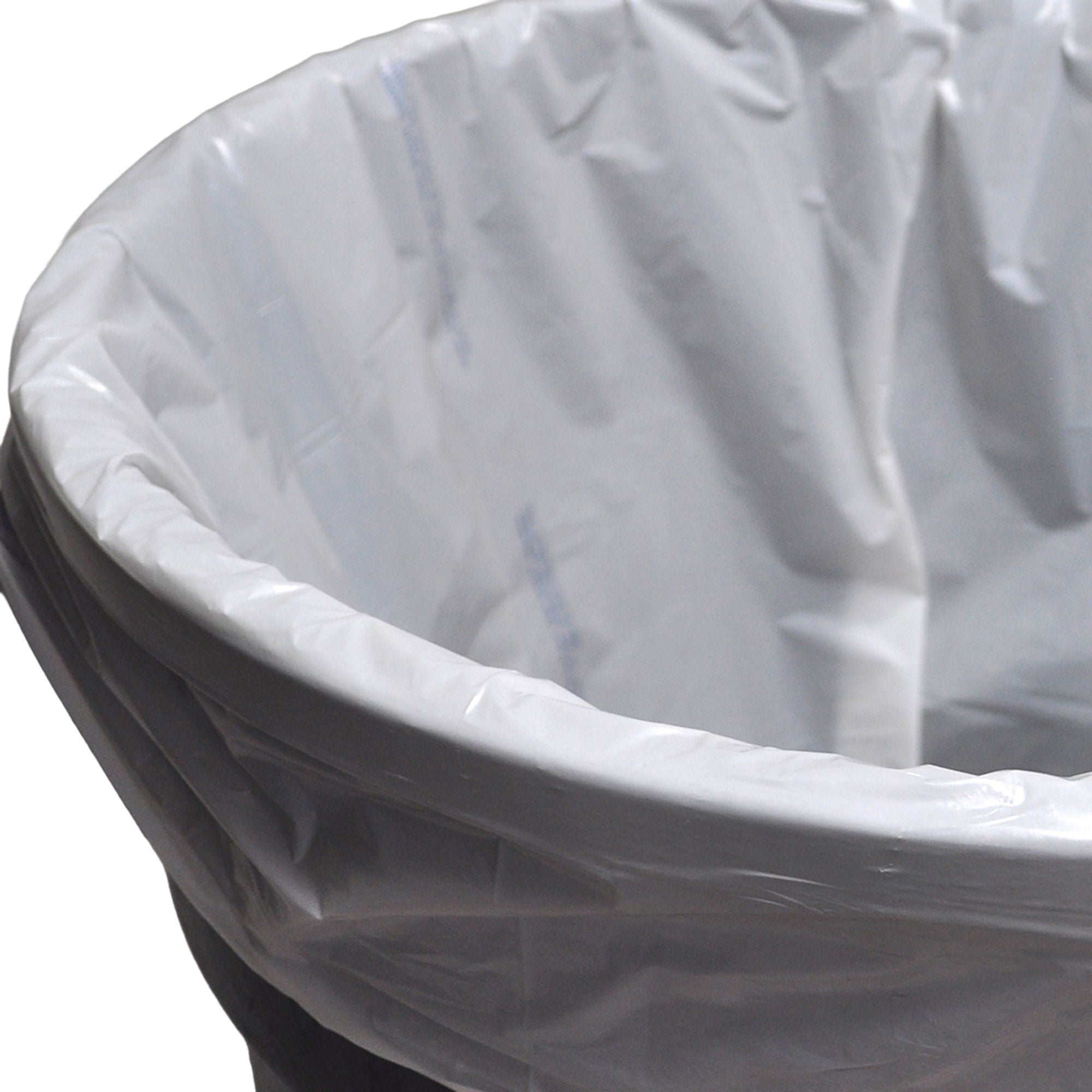 Elkay Plastics - ALL24CS Trash Bag LK® 10 gal. 10 Mic. 23 X 24 Inch White Star Seal Bottom Flat Pack