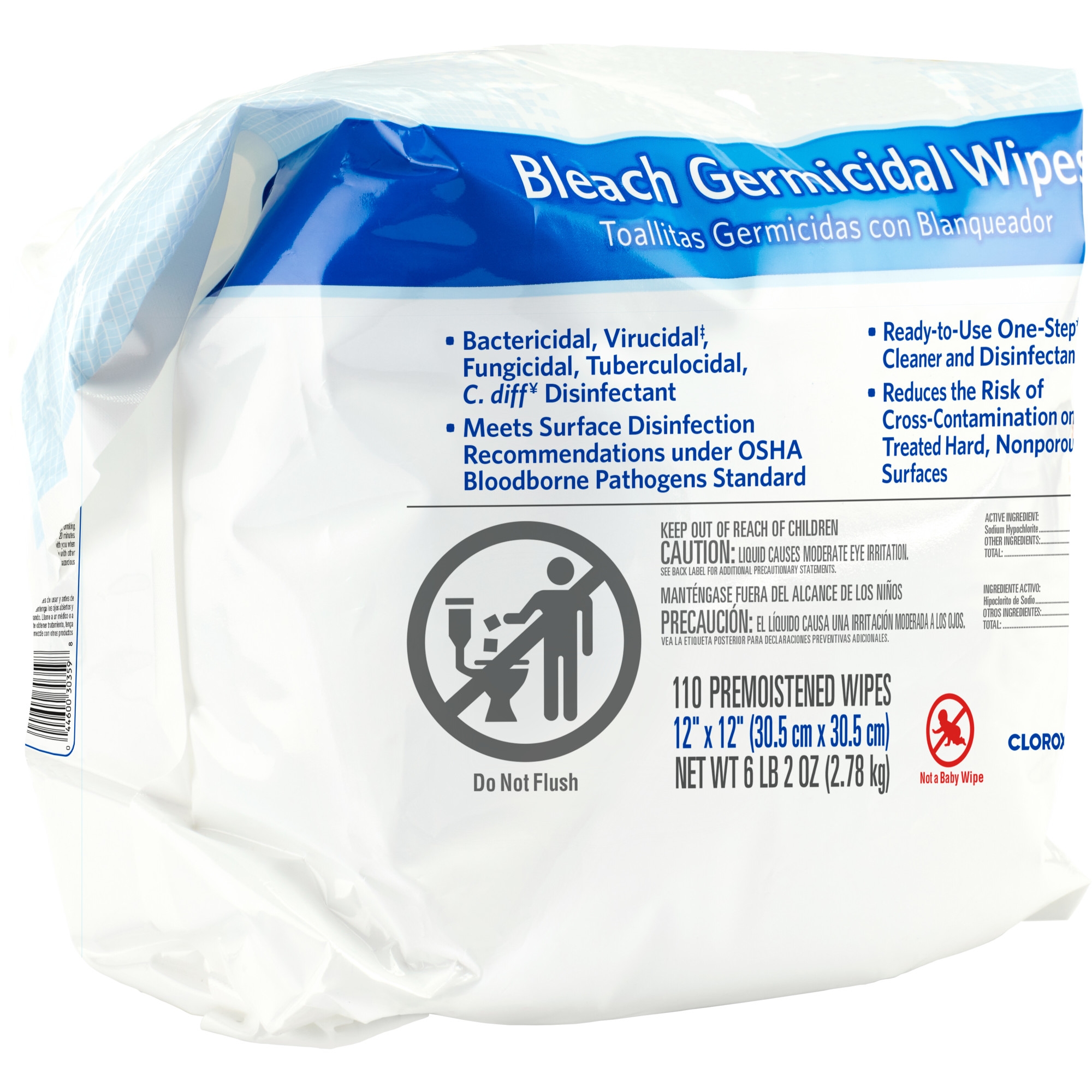 The Clorox Company - 30359 Clorox Healthcare® Bleach Germicidal Wipes
