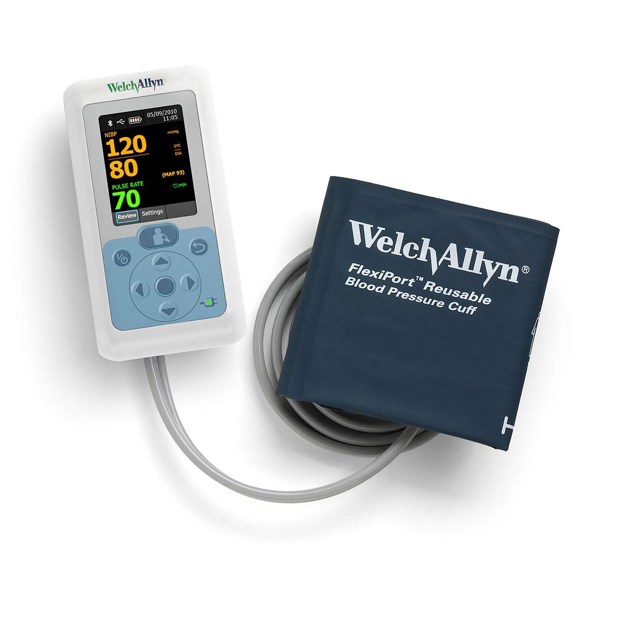 Welch Allyn - 34XFHT-B Automatic Digital Blood Pressure Monitor ProBP 3400™ Multiple Sizes Arm Nylon Cuff 23 - 40 cm Pocket Aneroid