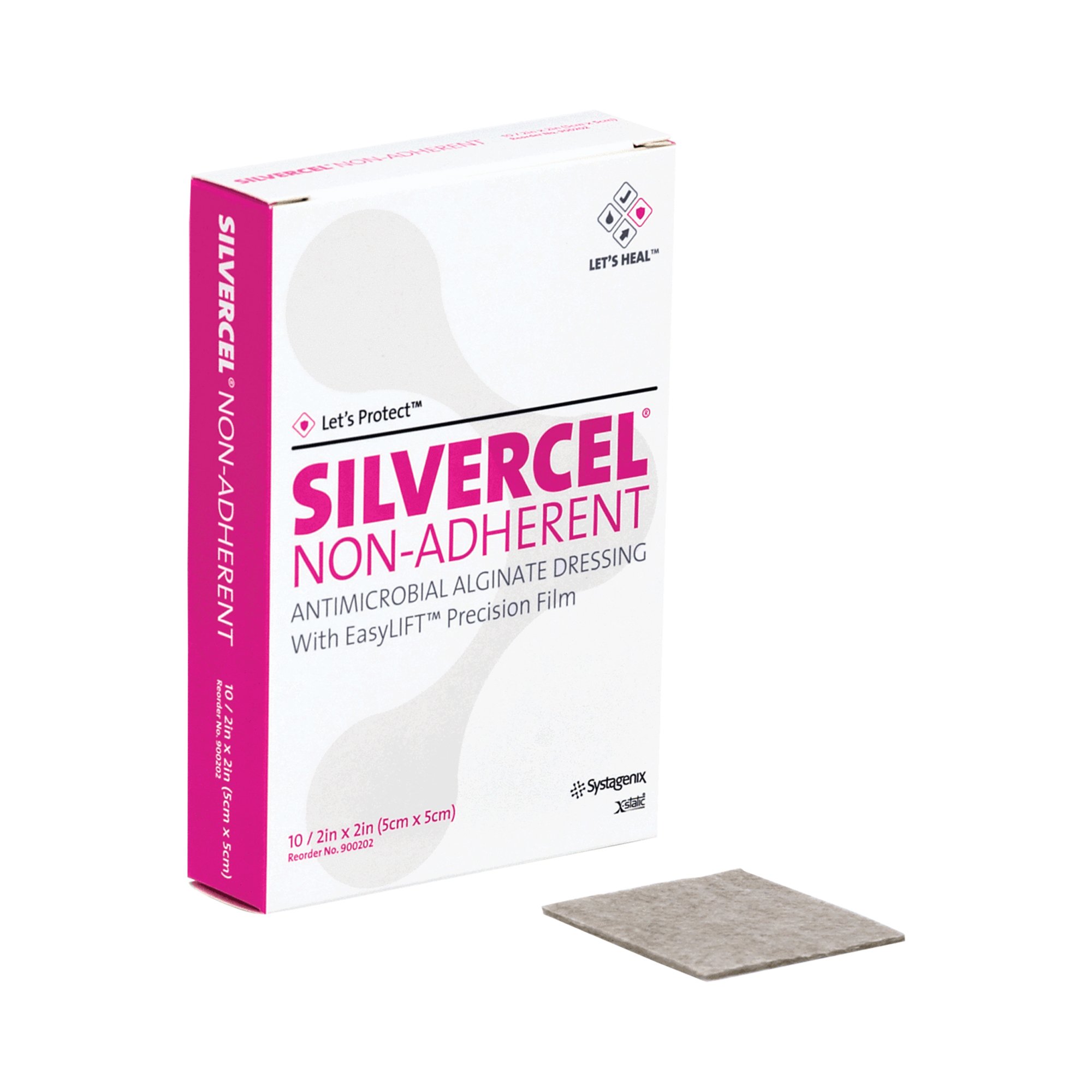 Solventum Corporation - 900202 3M™ Silvercel™ Silver Alginate Dressing