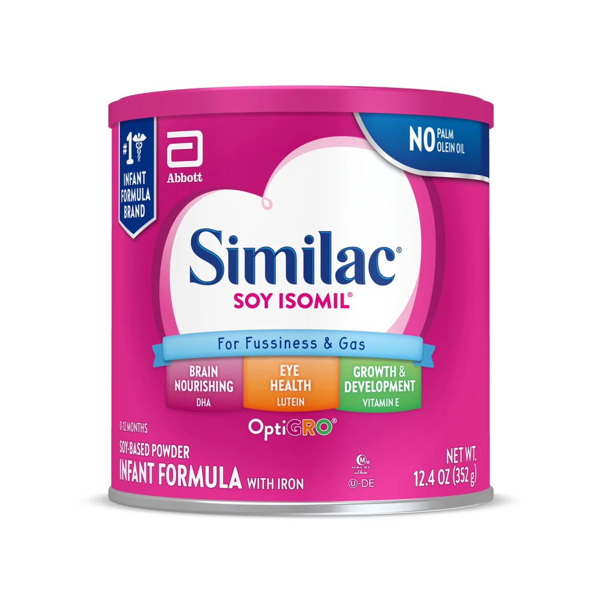 Abbott Nutrition - 55963 Similac® Soy Isomil® For Fussiness and Gas Powder Infant Formula