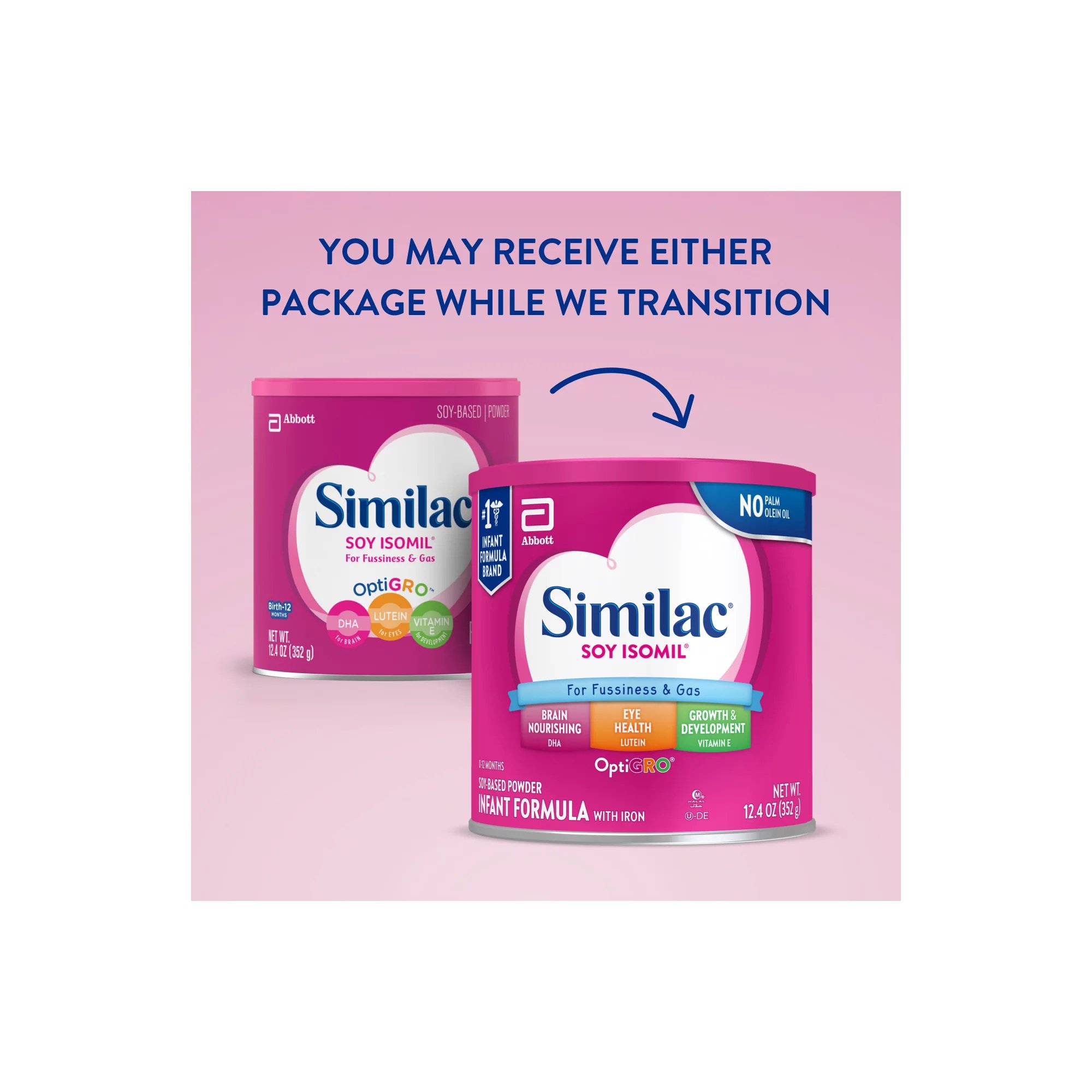Abbott Nutrition - 55963 Similac® Soy Isomil® For Fussiness and Gas Powder Infant Formula